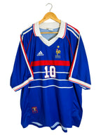 1998 – France Home Shirt [#10 ZIDANE] *Remake* - XXL