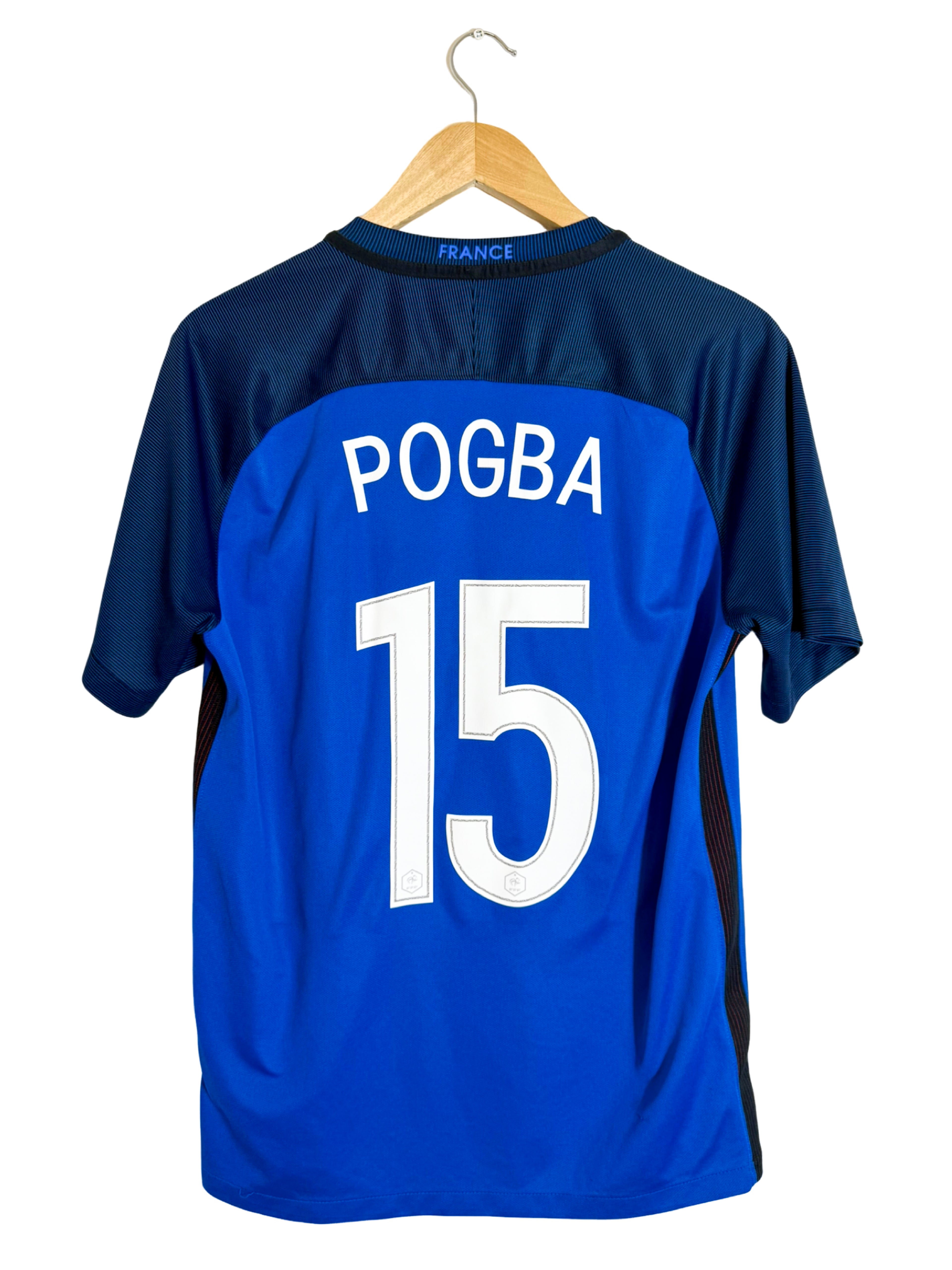 2016 – France Home Shirt [#15 POGBA] - M