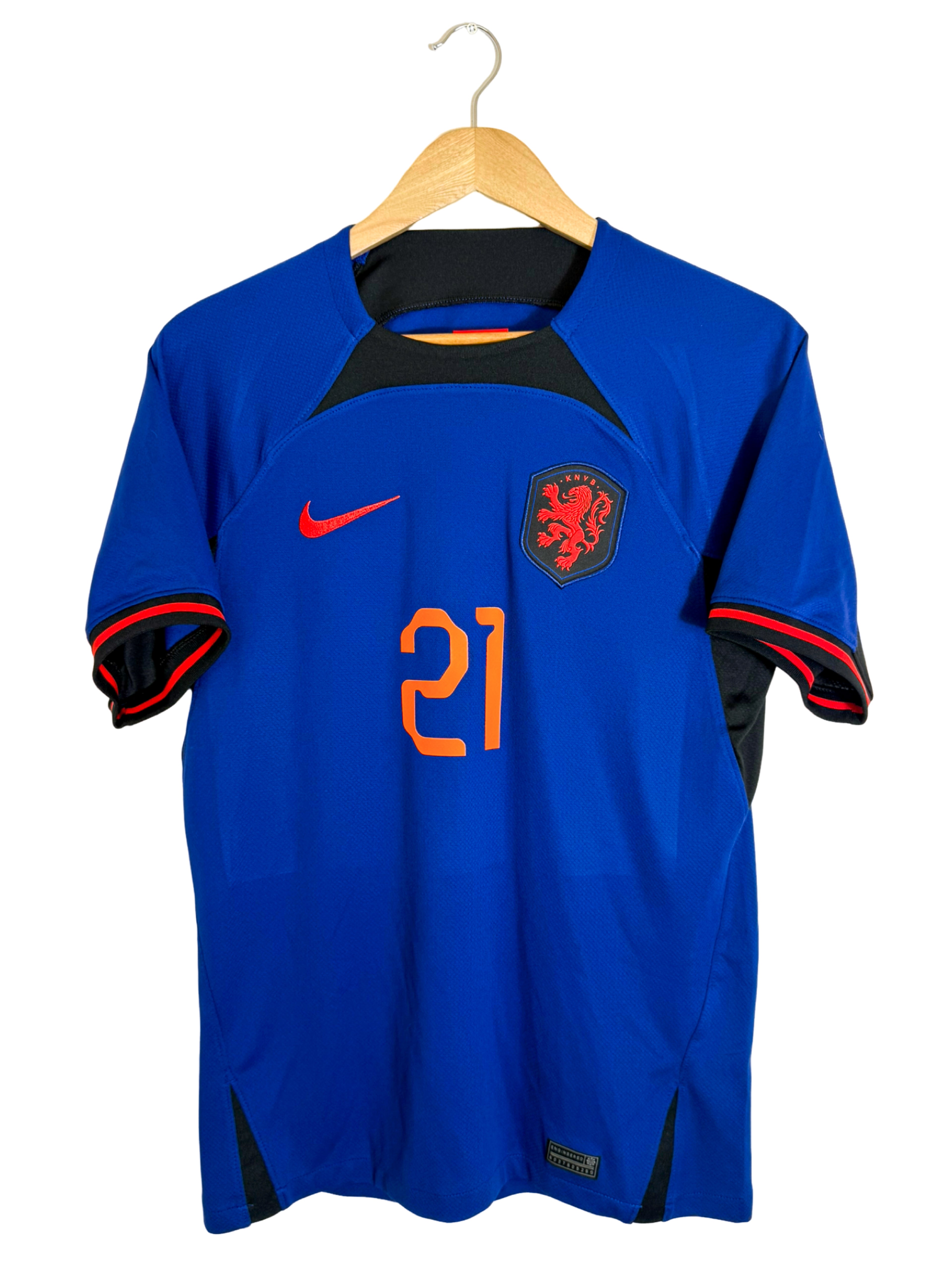 2022 – Camiseta Holanda primera equipación [#21 DE JONG] - S