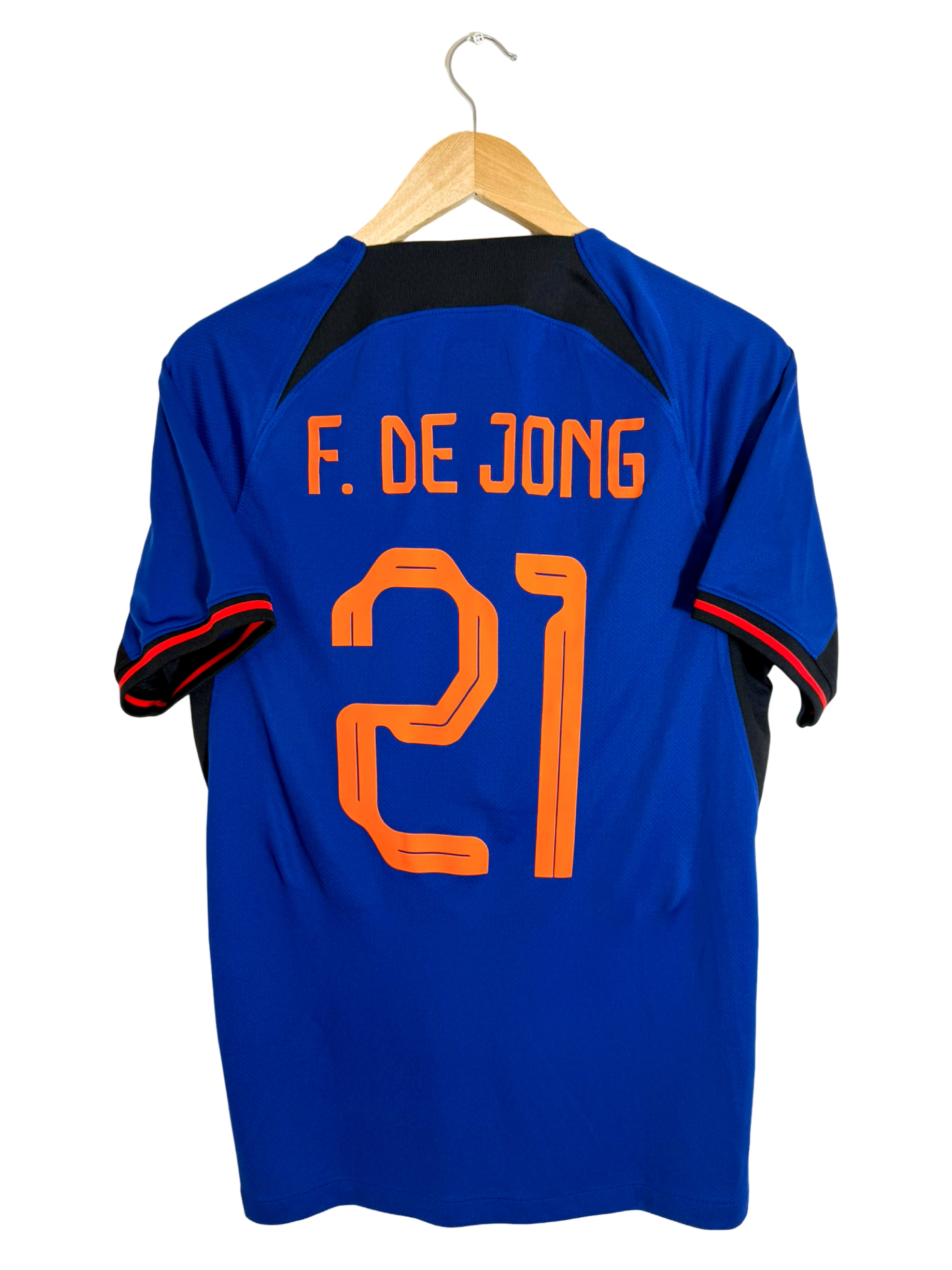 2022 – Camiseta Holanda primera equipación [#21 DE JONG] - S
