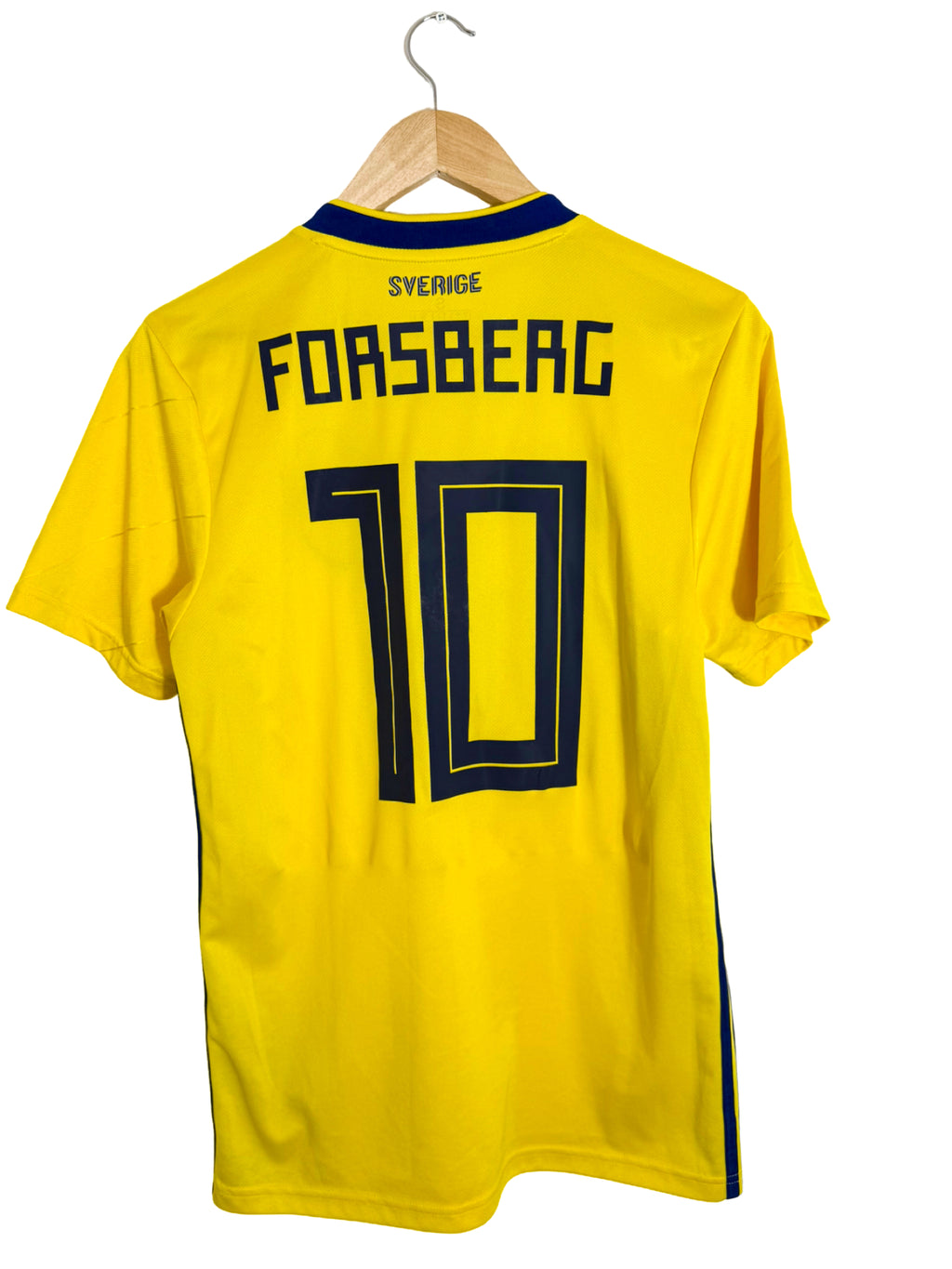 2018 – Maillot Suède domicile [#10 FORSBERG] - S