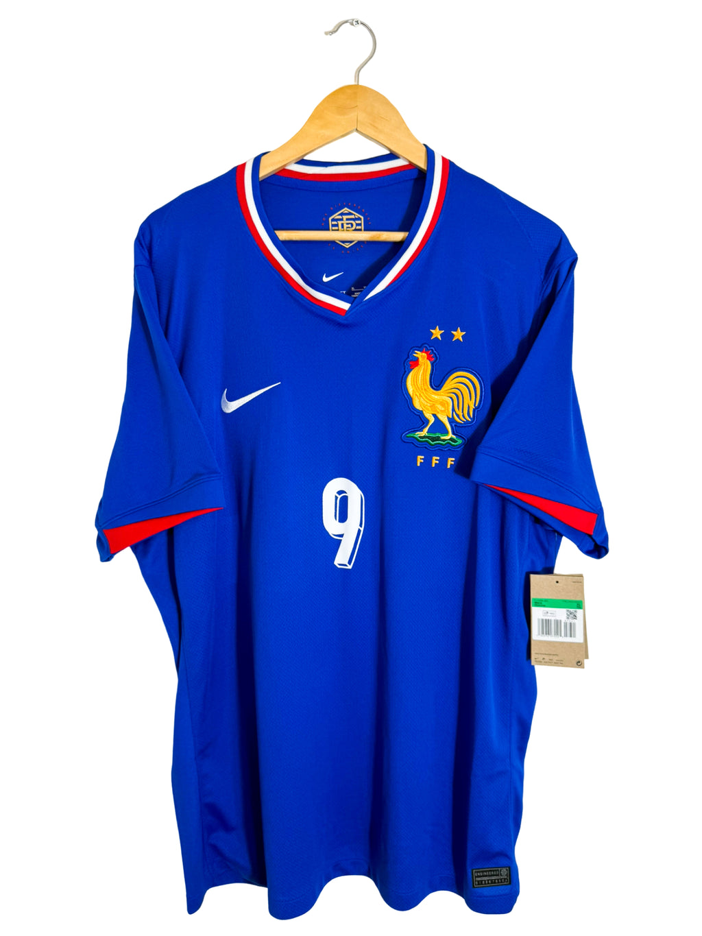 2024 – France Home Jersey [#9 GIROUD] - XL