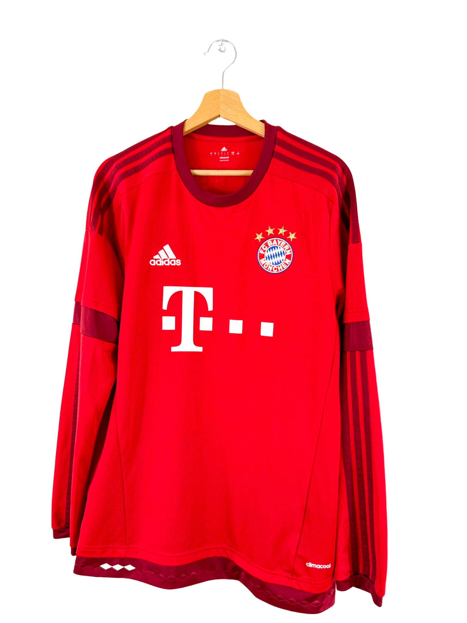 2015/2016 - Maillot Bayern Munich domicile [#25 Müller] *Manches Longues* - L