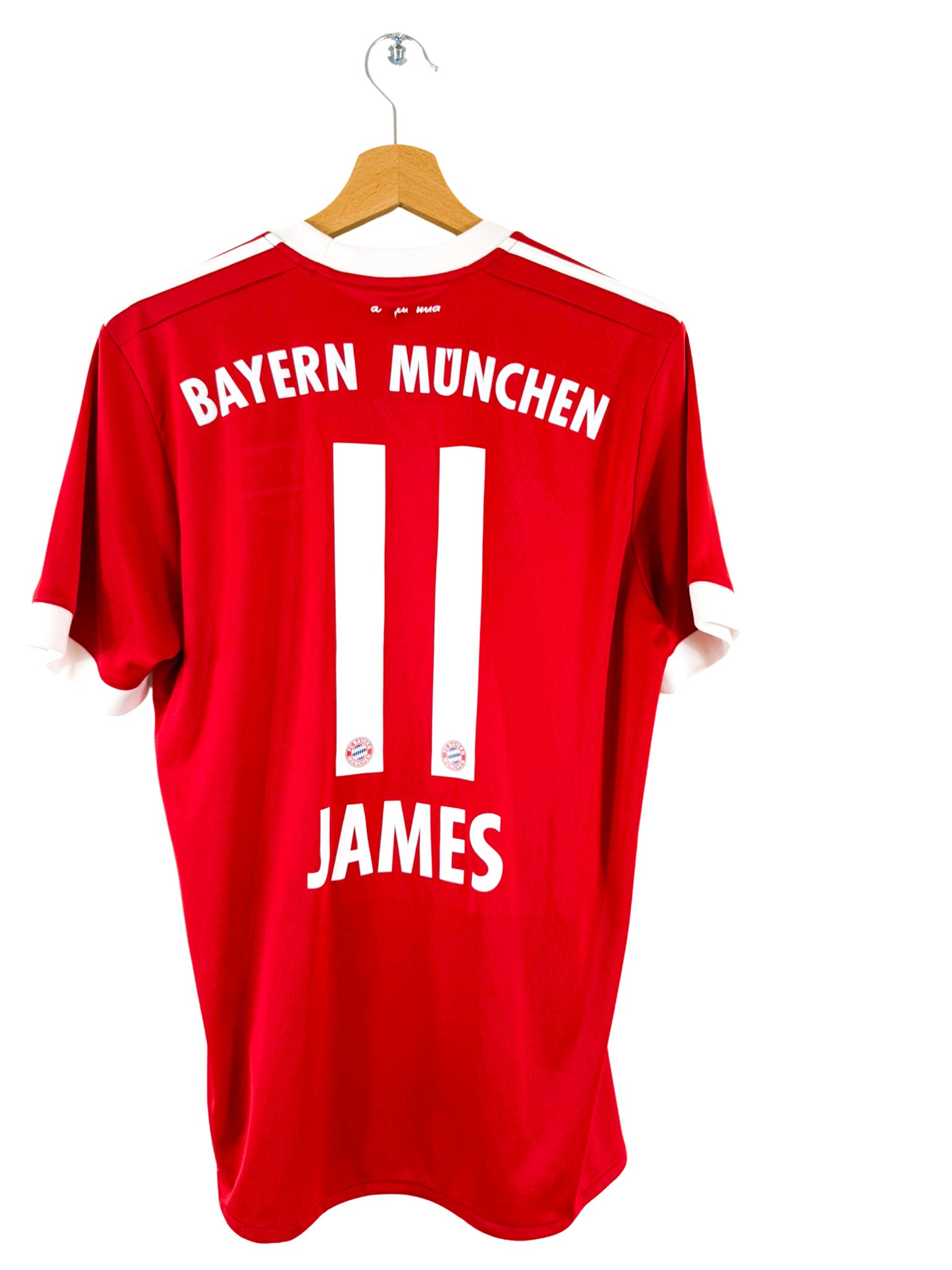 2017/2018 - Maillot Bayern Munich domicile [#11 James] - M