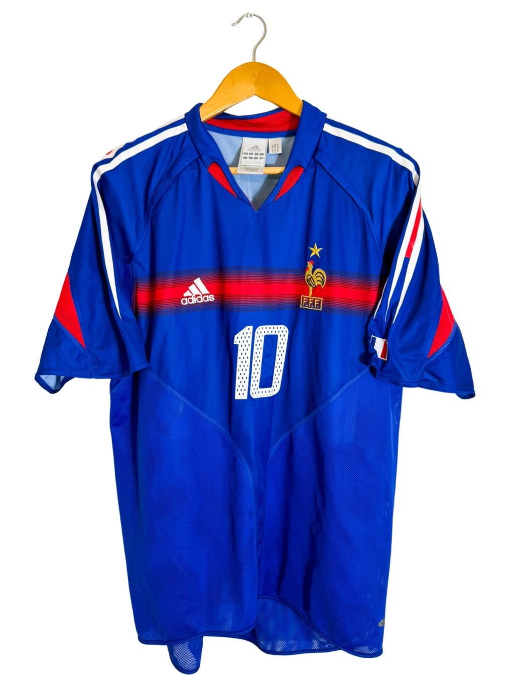 2004 – France home shirt [#10 ZIDANE] - L