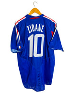 2004 – France home shirt [#10 ZIDANE] - L