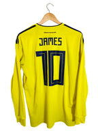2018 - Maillot Colombie domicile [#10 James] *manches longues* -M