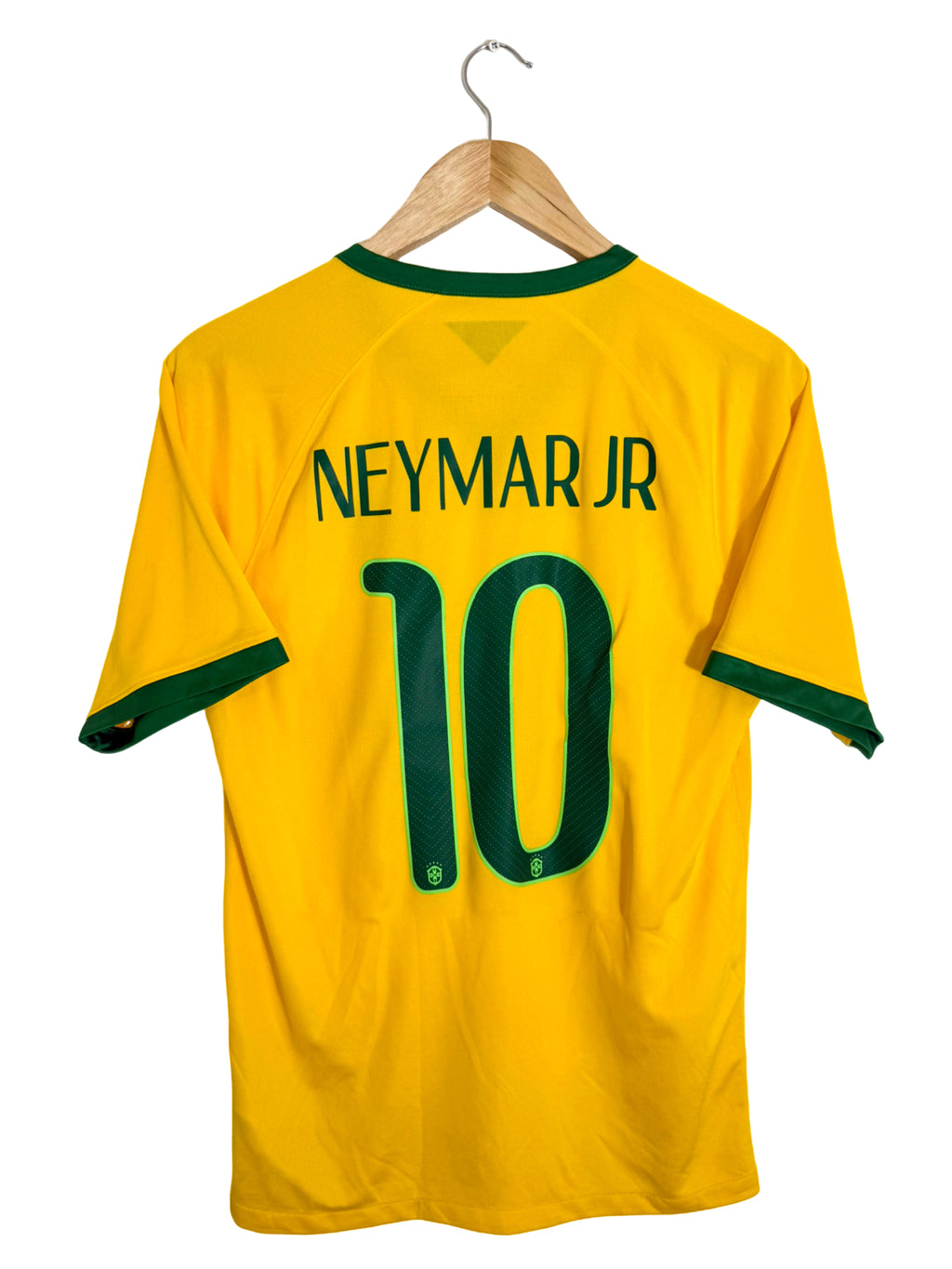 2014 – Brazil Home Shirt [#10 NEYMAR] - S