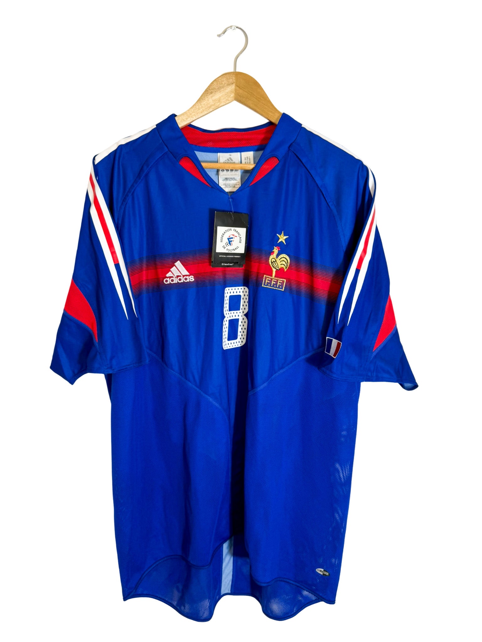 2004 - France home shirt [#8 DESAILLY] - XL