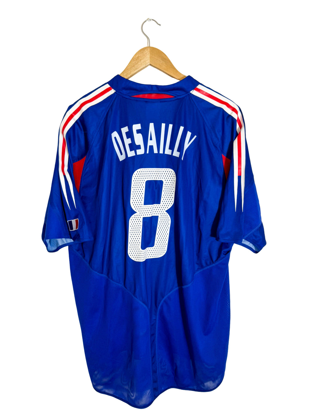 2004 - France home shirt [#8 DESAILLY] - XL