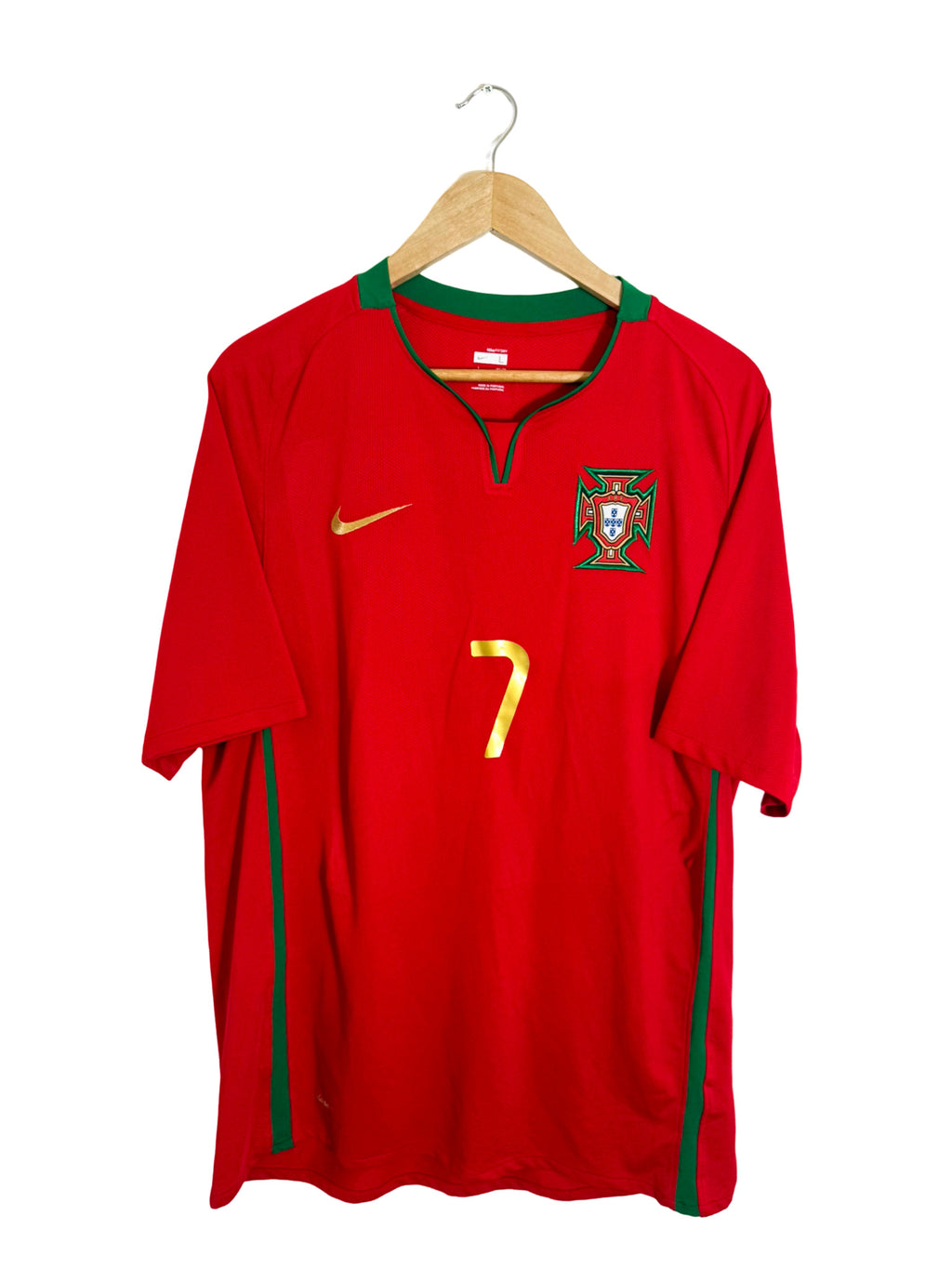 2008 - Maillot Portugal domicile [#7 RONALDO] - L