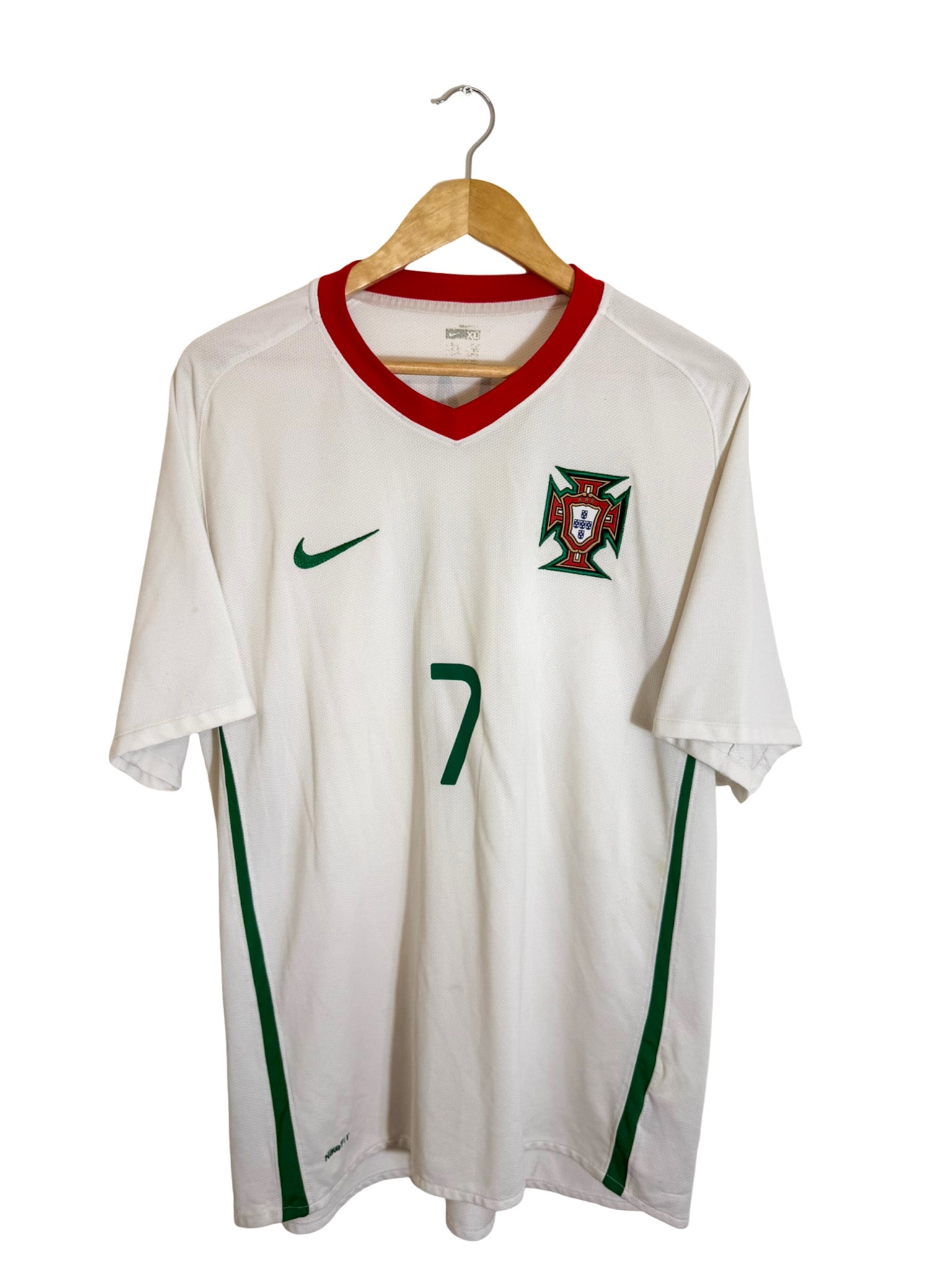 2008 - Portugal away jersey [#7 RONALDO] - XL – Vista football shop