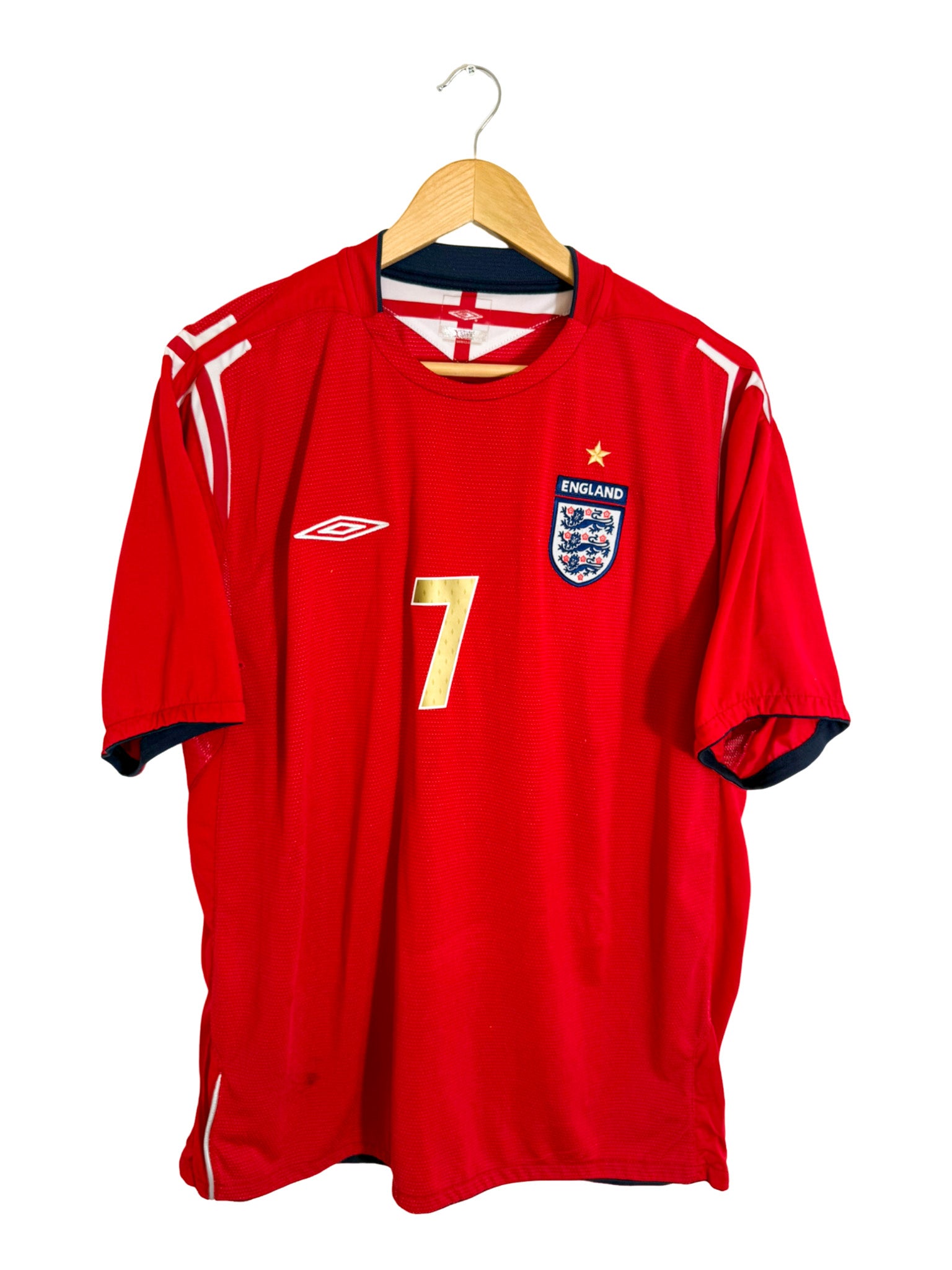 2004 - Maillot Angleterre exterieur [#7 BECKHAM] - XL