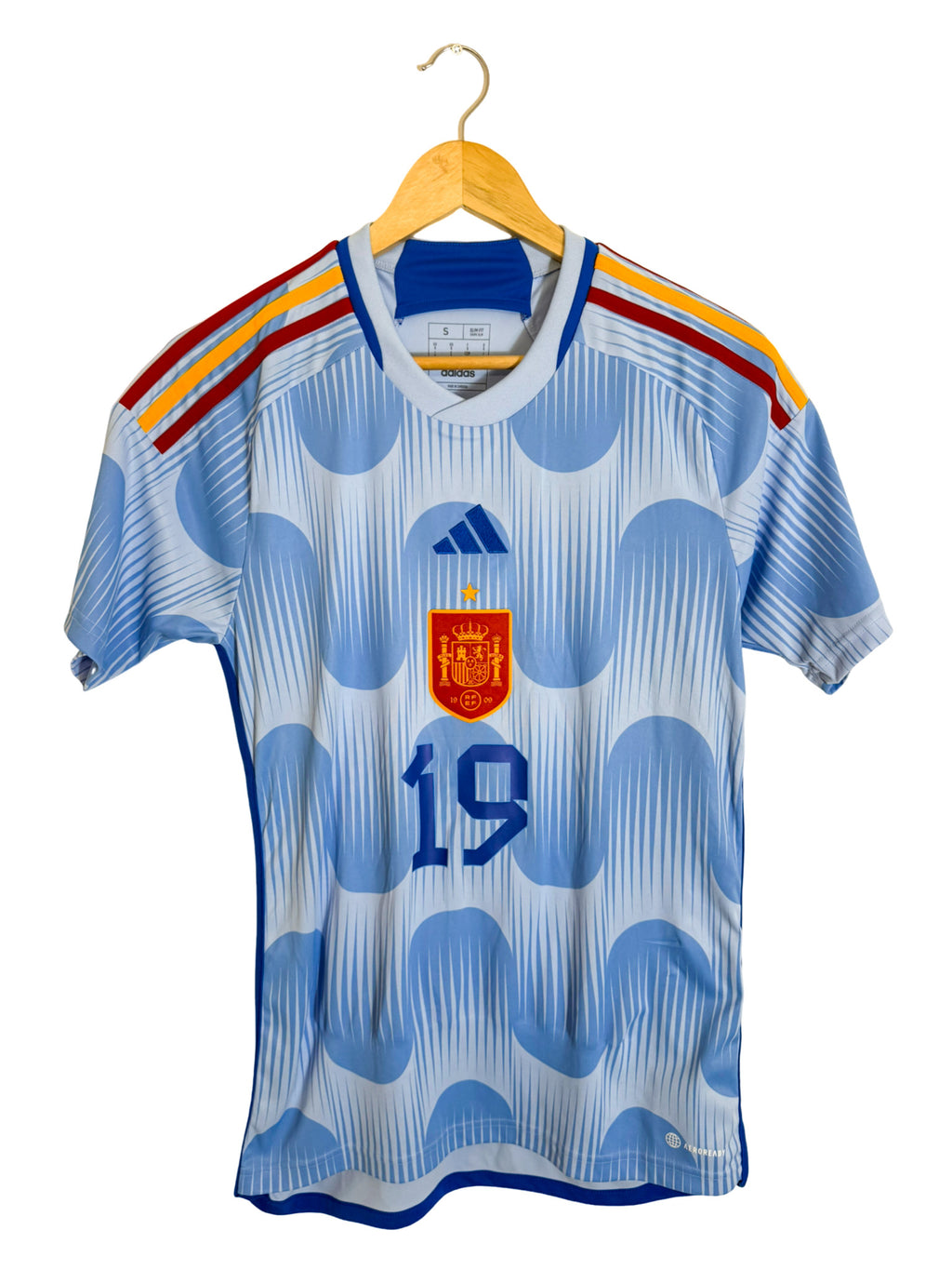 2022 – Maillot Espagne extérieur [#19 YAMAL] *Version Joueur* - S