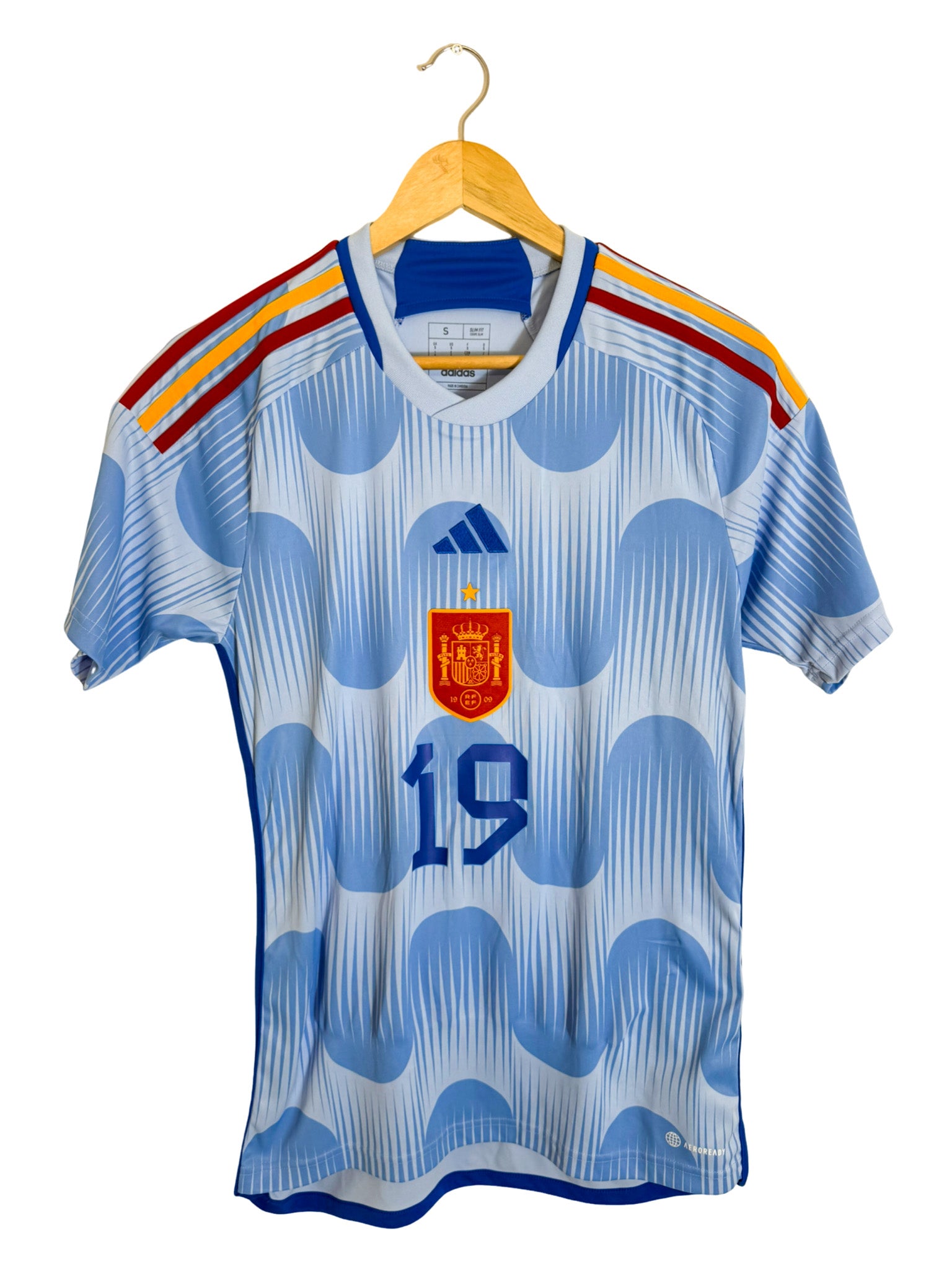 2022 – Maillot Espagne extérieur [#19 YAMAL] *Version Joueur* - S