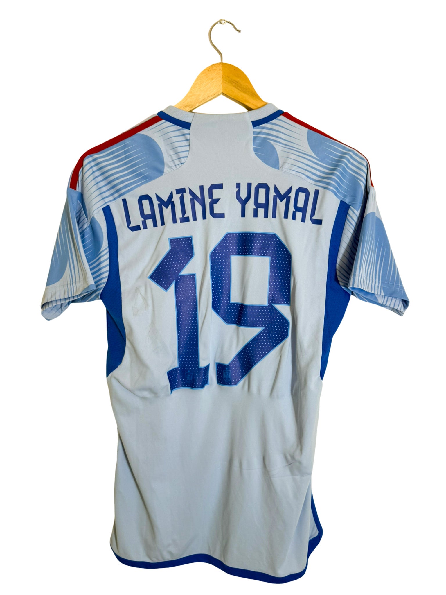 2022 – Maillot Espagne extérieur [#19 YAMAL] *Version Joueur* - S