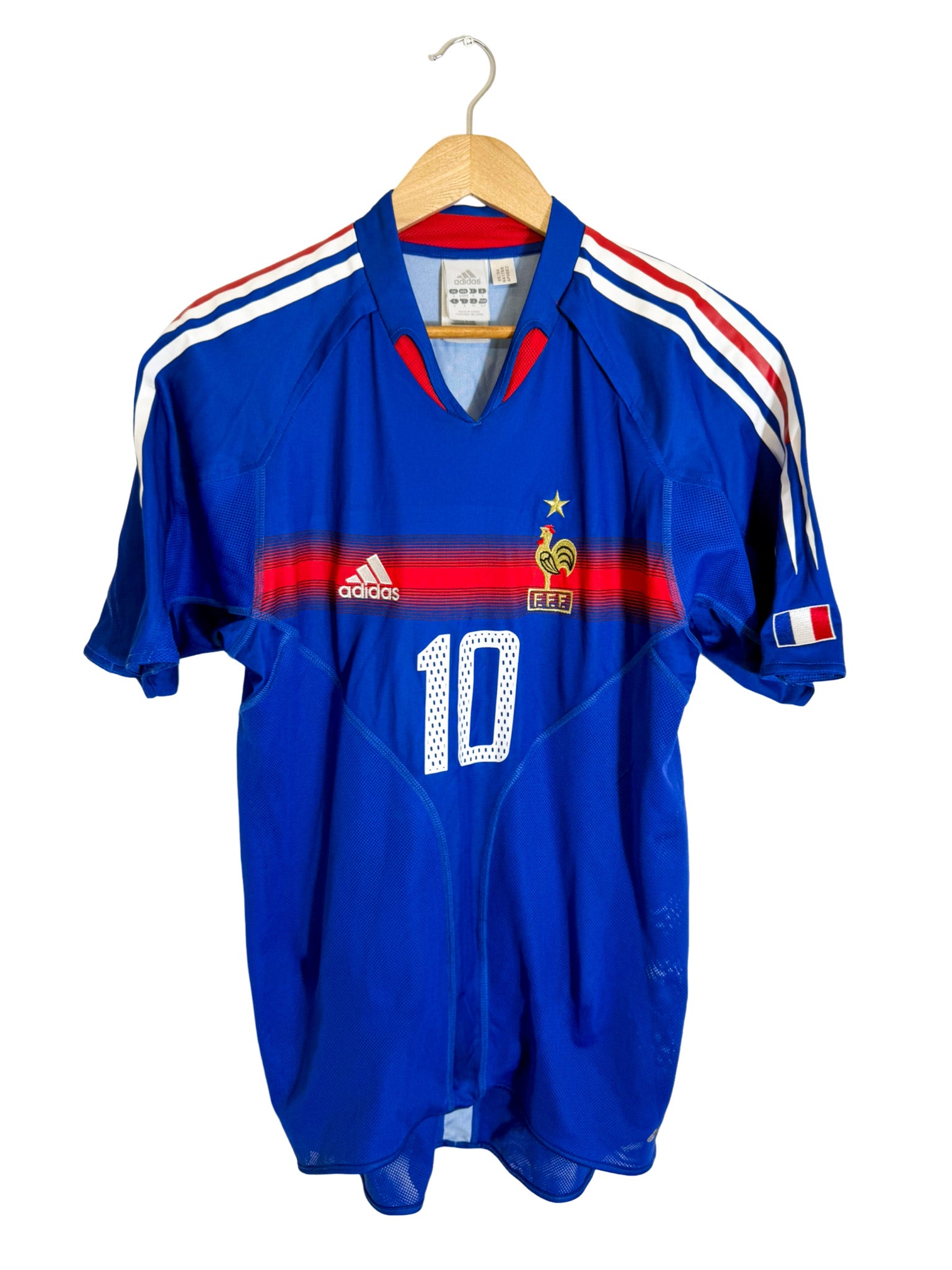 2004 - Maillot France domicile [#10 ZIDANE] - S