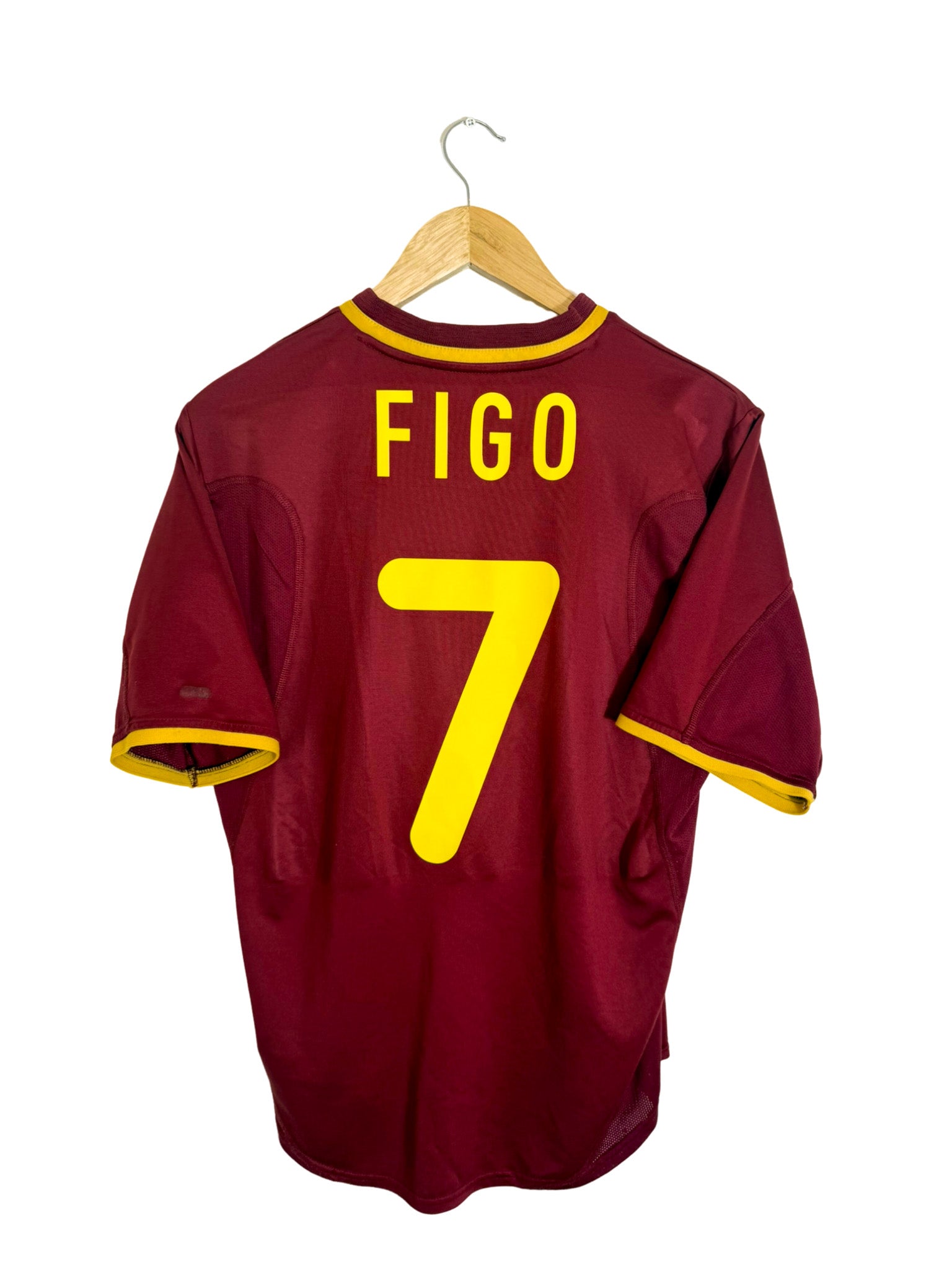 2002 - Maillot Portugal domicile [#7 FIGO] - S