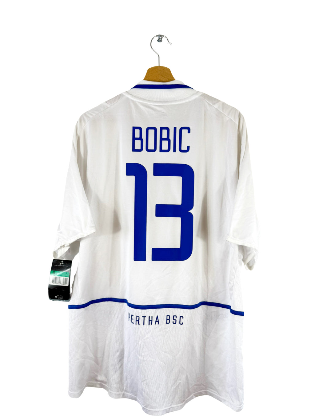2003/2004 - Maillot Hertha Berlin extérieur [#13 Bobic] - XL