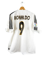 2003/2004 - Real Madrid home shirt [#9 Ronaldo] - L