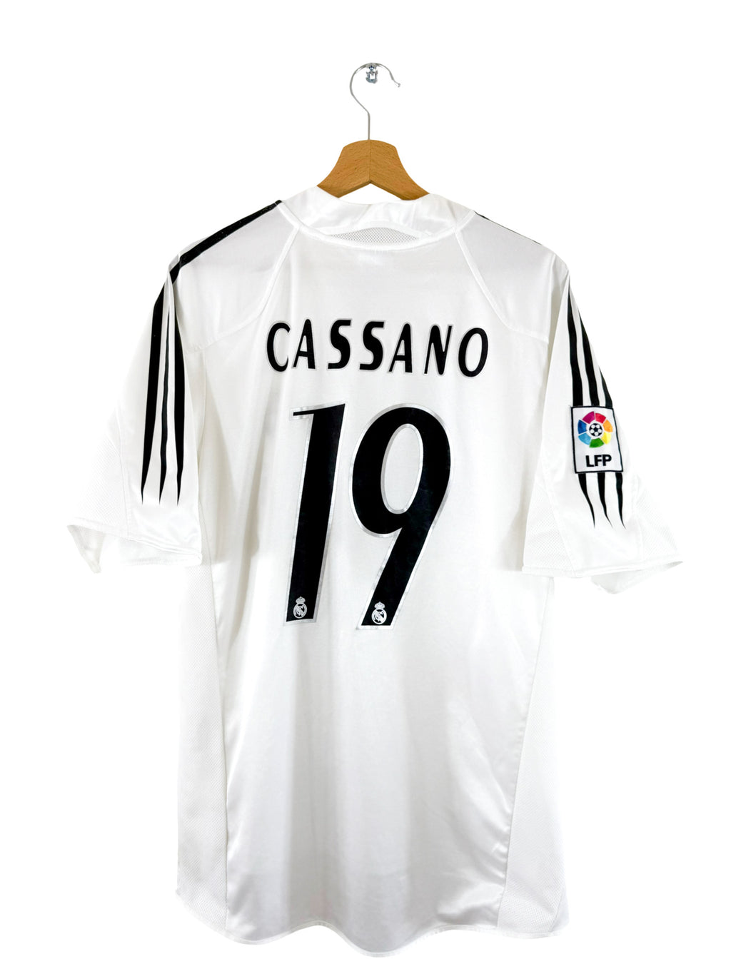 2003/2004 - Real Madrid home jersey [#18 Cassano] - L