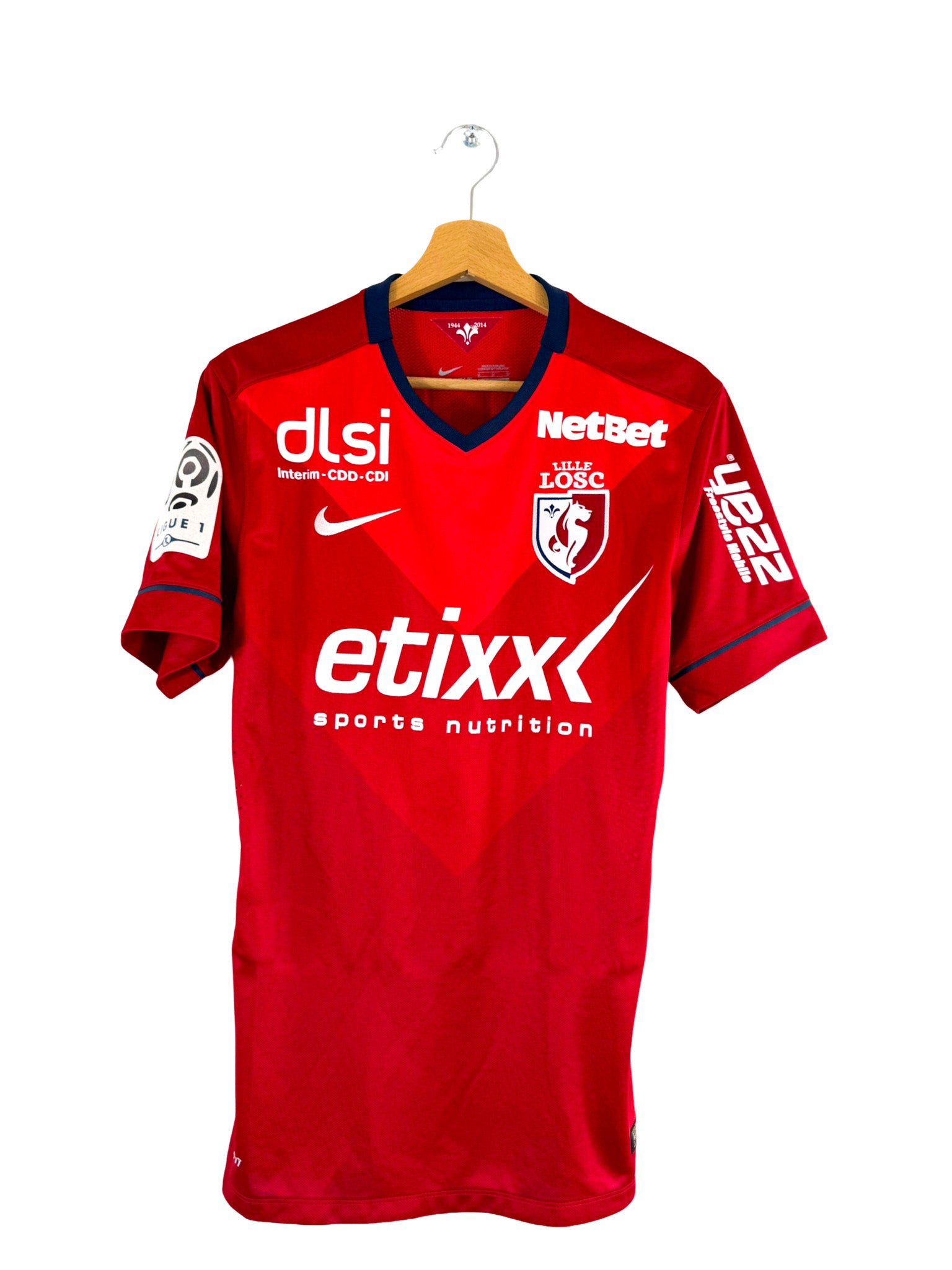 2014/2015 - Camiseta de visitante del Lille [#2 Corchia] Nike *Problema del partido* - Talla M