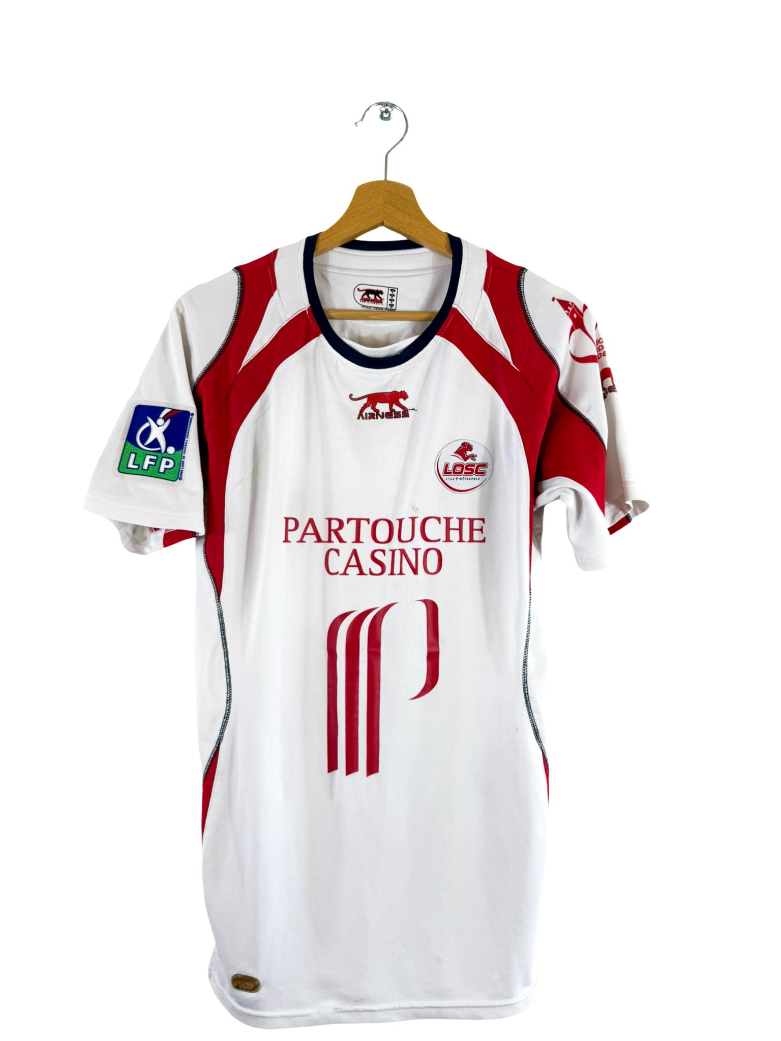 2006/2007 - Camiseta visitante del LOSC [#5 TOURE] Airness *Edición del partido* - Talla XL