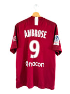 2017/2018 - FC Metz Home Shirt [#9 Ambrose] Match Issue – L