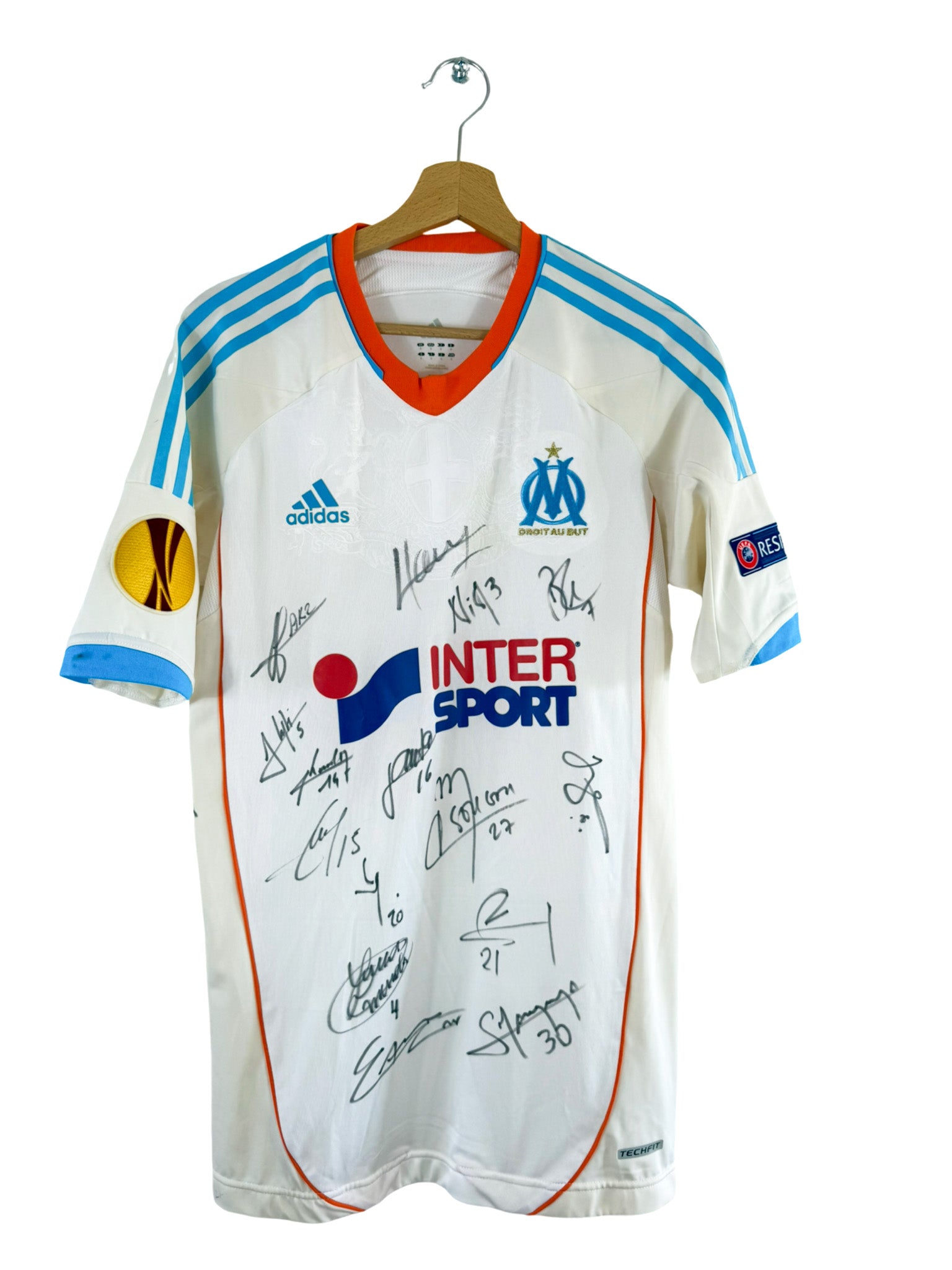 2012/2013 - Maillot Olympique de Marseille extérieur [#19 Kaboré] *Match Issue* *Europe* - M