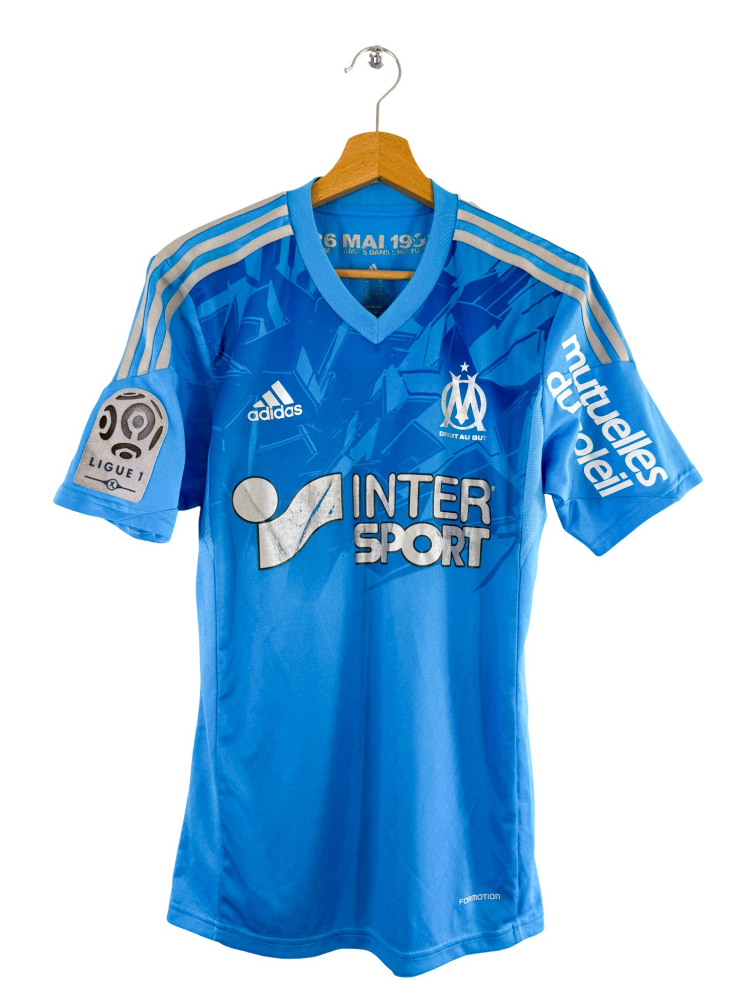 2013/2014 - Maillot Olympique de Marseille extérieur [#29 Khalifa] *Match Issue* - S