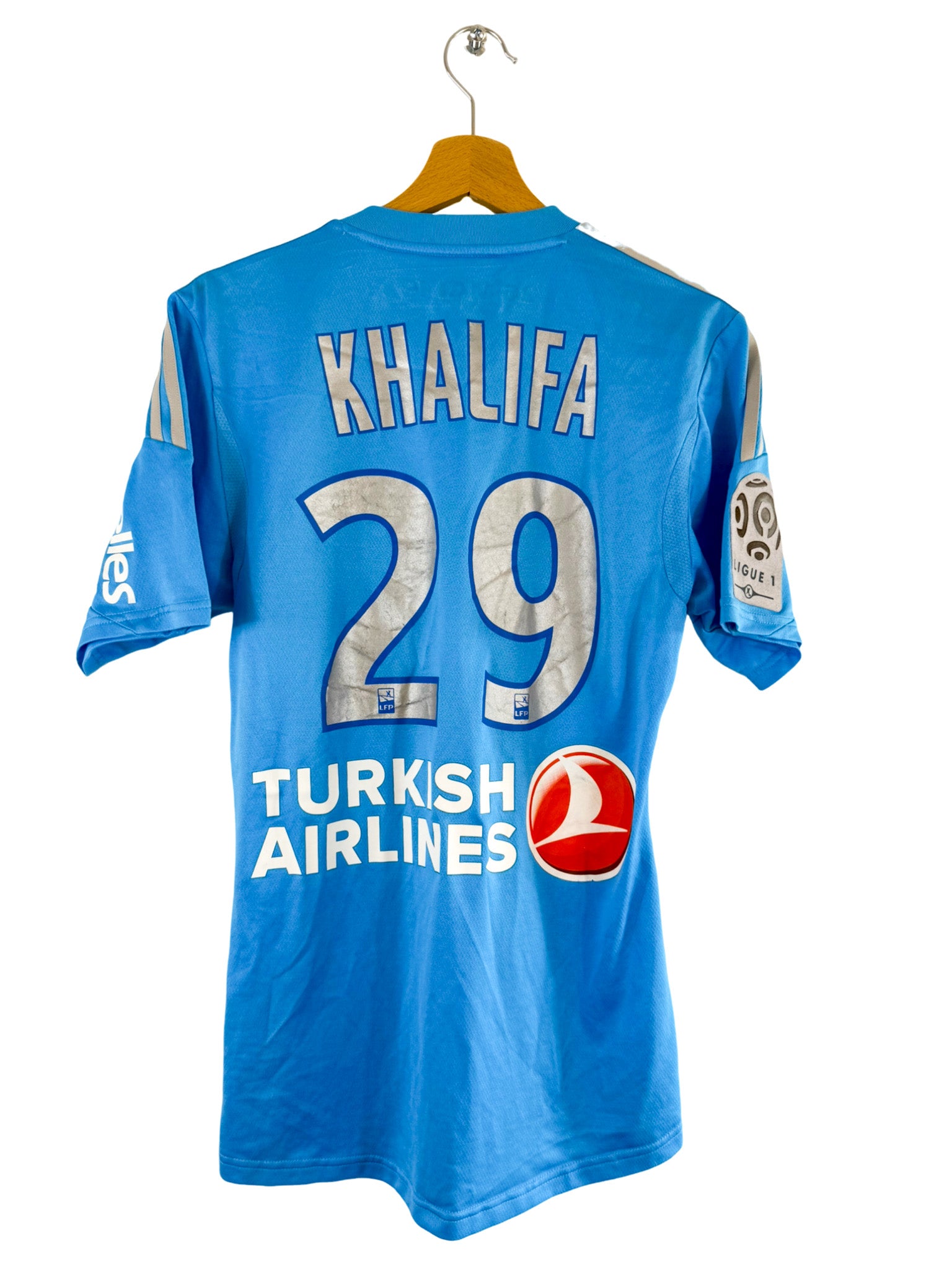 2013/2014 - Maillot Olympique de Marseille extérieur [#29 Khalifa] *Match Issue* - S