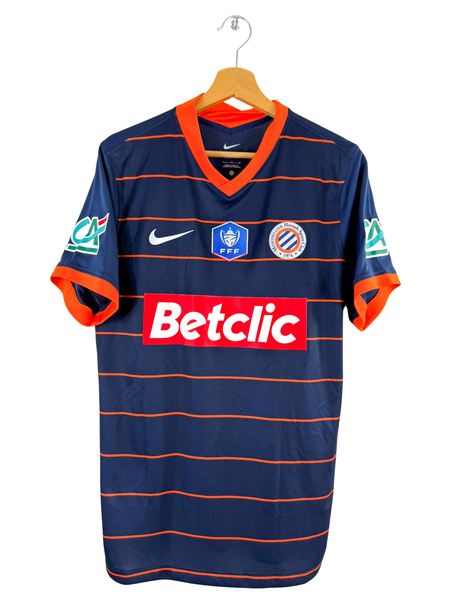2021/2022 - Camiseta de local Montpellier HSC [#11 Gioacchini] Nike Match Issue Coupe de France - Talla L