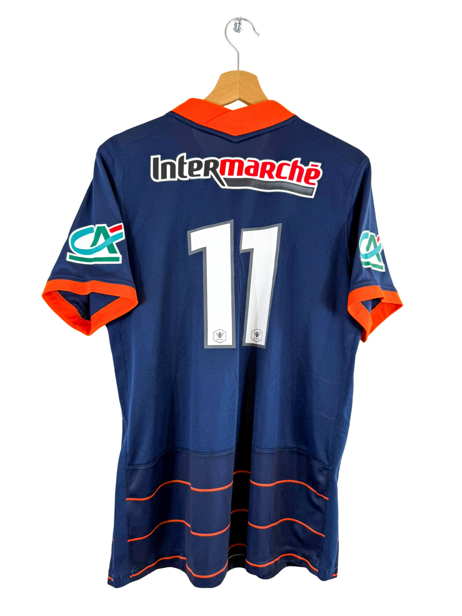 2021/2022 - Camiseta de local Montpellier HSC [#11 Gioacchini] Nike Match Issue Coupe de France - Talla L
