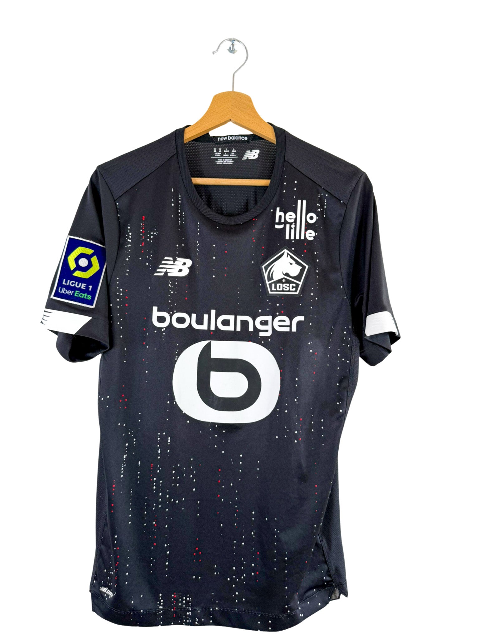 Camiseta visitante del Lille 2020/2021 [#10 IKONÉ] New Balance *Edición del partido* - Talla M