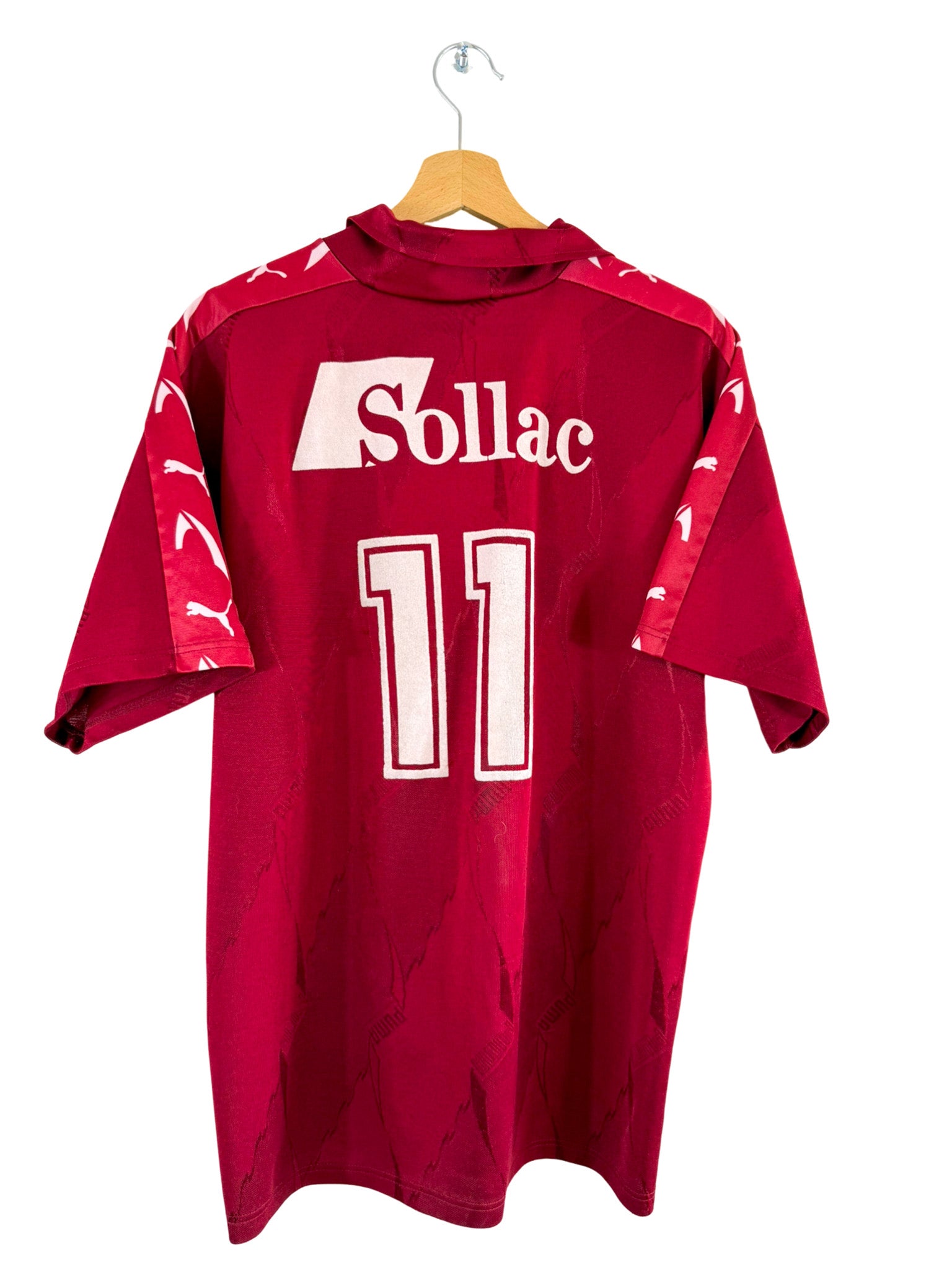 1994/1995 - Camiseta local del FC Metz [#11 MASSON] Edición de partido de Puma - Talla XL