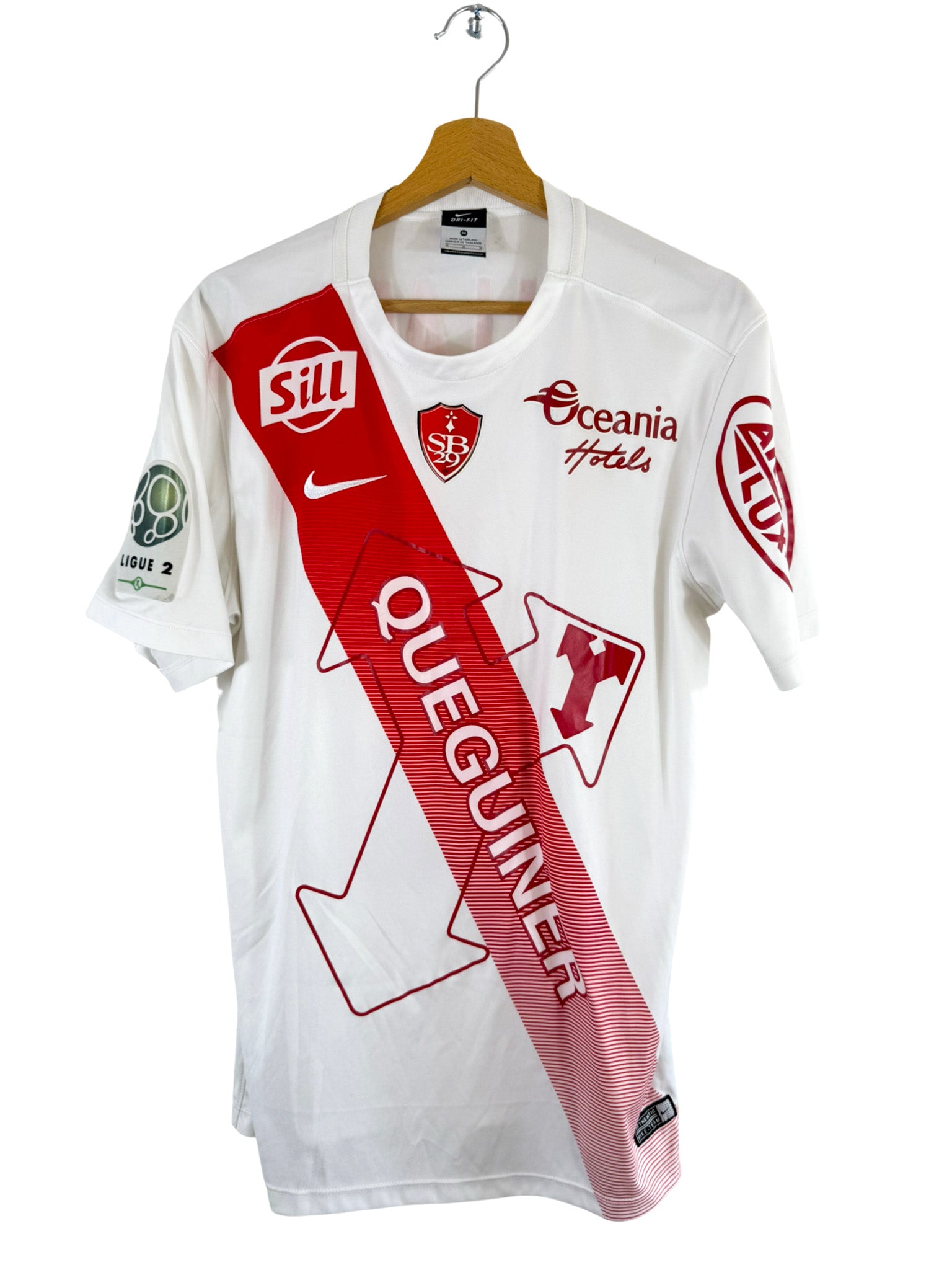2015/2016 - Camiseta de local Stade Brestois 29 [#18 BRILLAUT] Nike *Match Issue* - Talla L