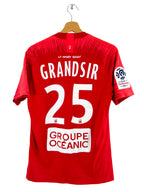 2017/2018 - Maillot Stade Brestois domicile [#25 Grandsir] *Match Issue* - S