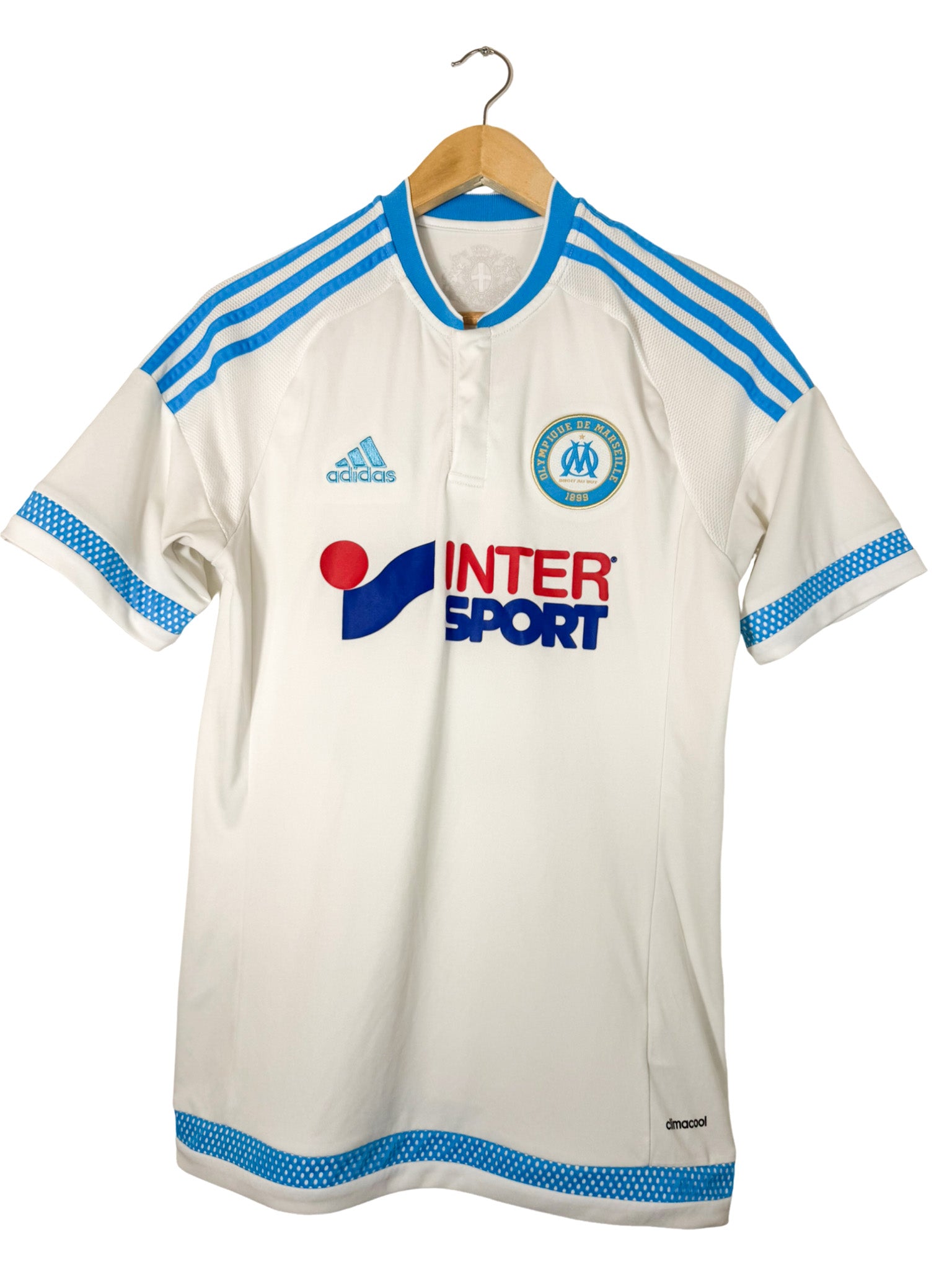 2015/2016 Maillot Olympique de Marseille domicile [#13 CABELLA] Adidas - S