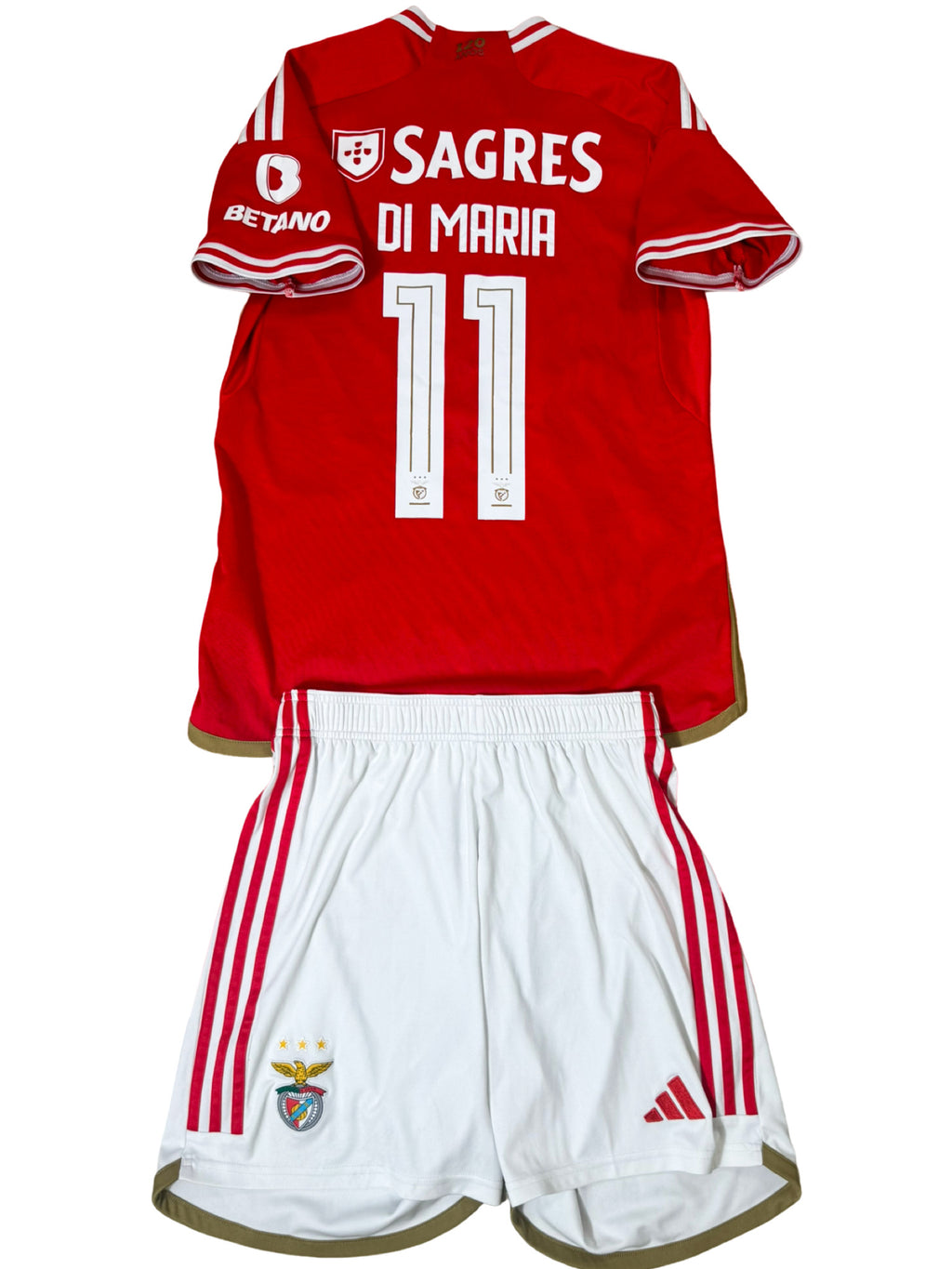 2023/2024 Camiseta + Pantalón corto Benfica primera equipación [#11 DI MARIA] Adidas - M