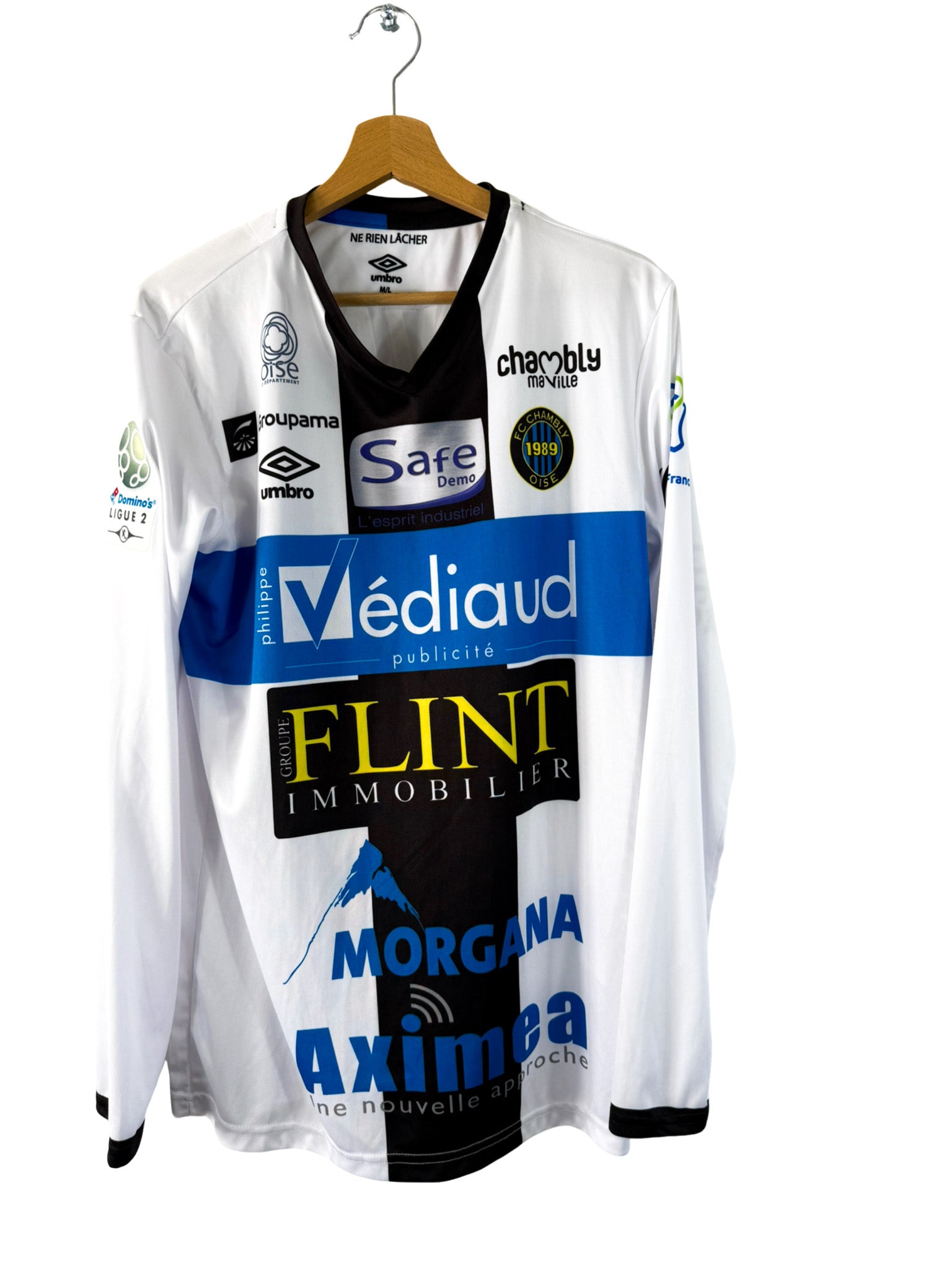 2018/2019 - Camiseta visitante del FC Chambly [#25 Gonzalez] Umbro - Talla L