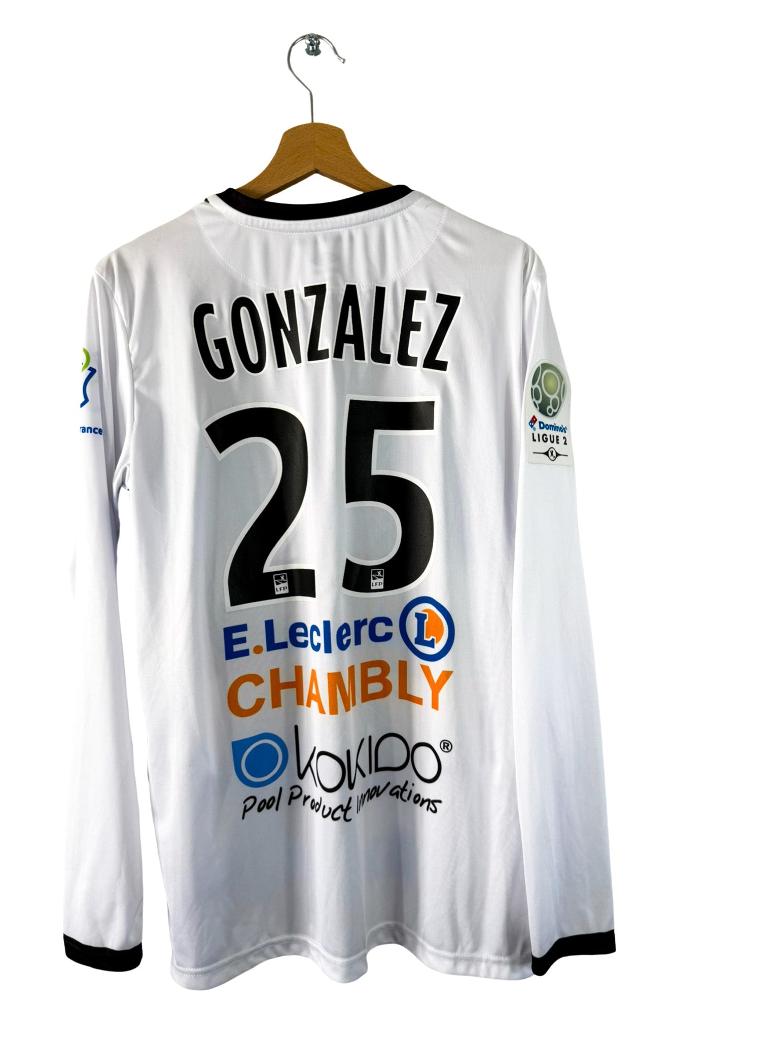 2018/2019 - Camiseta visitante del FC Chambly [#25 Gonzalez] Umbro - Talla L