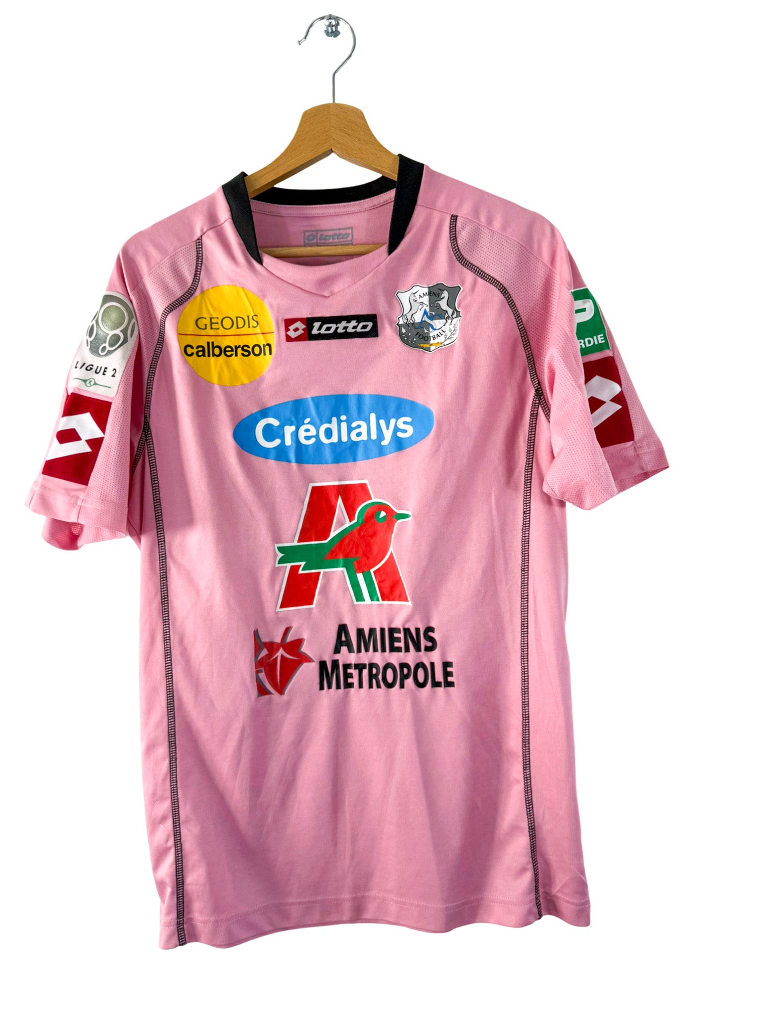 2005/2006 - Camiseta visitante del Amiens SC [#15NZONZI] Lotto *Edición del partido* - Talla XL