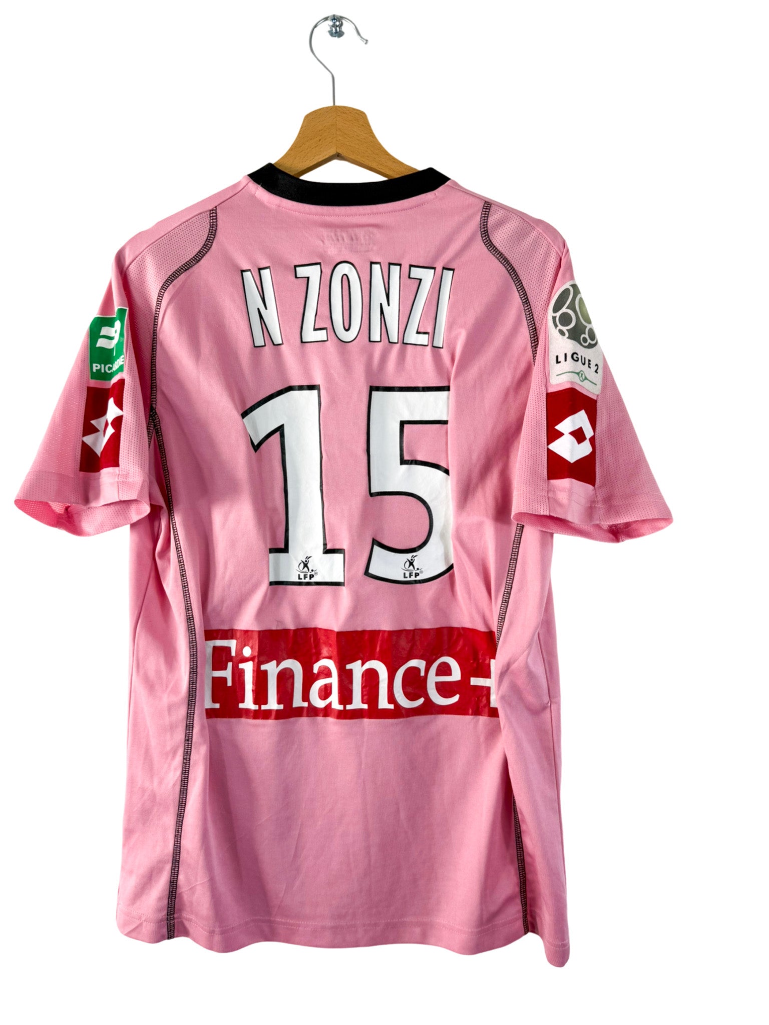 2005/2006 - Camiseta visitante del Amiens SC [#15NZONZI] Lotto *Edición del partido* - Talla XL