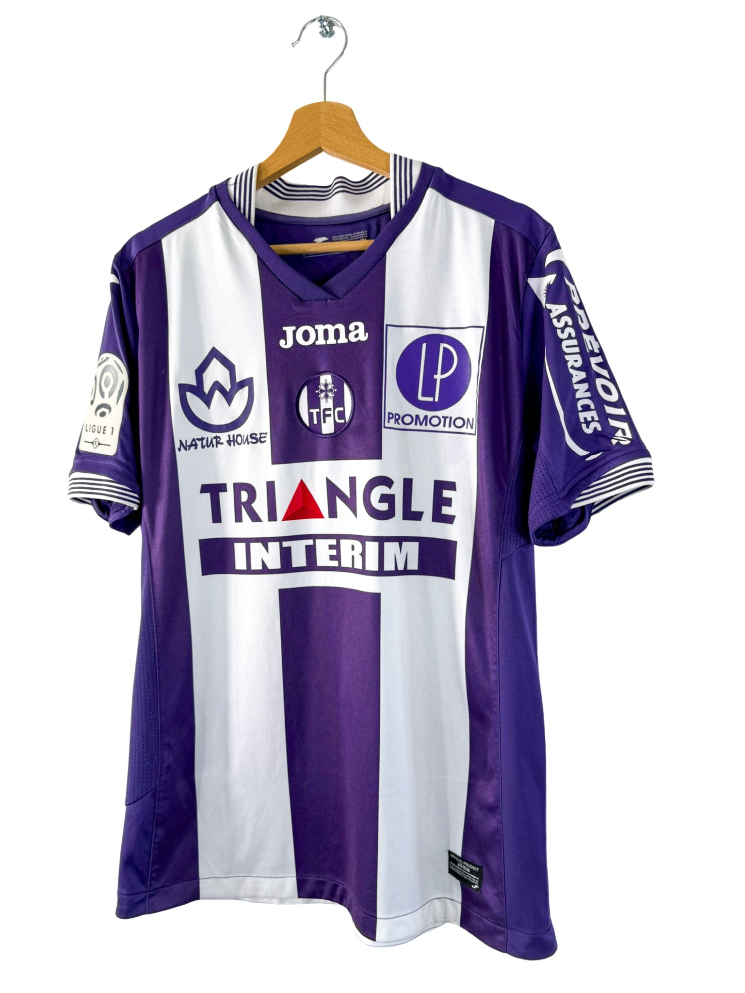 2015/2016 - Camiseta local del Toulouse FC [#7 Akpa Akpro] *Edición del partido* Joma - Talla M
