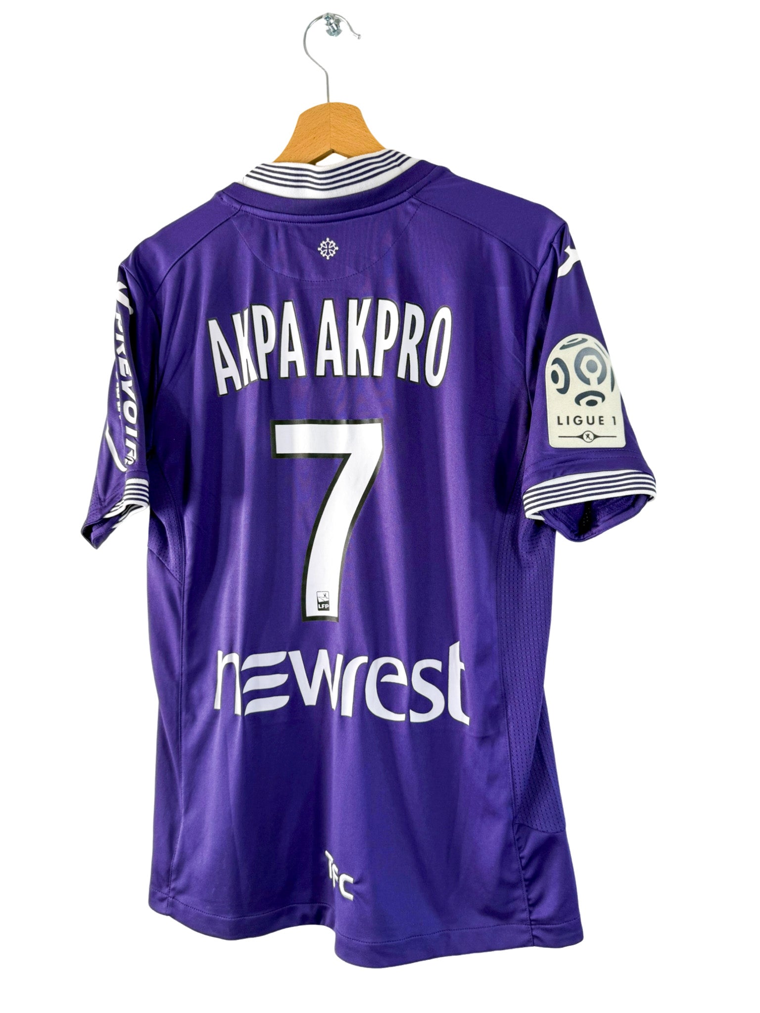 2015/2016 - Camiseta local del Toulouse FC [#7 Akpa Akpro] *Edición del partido* Joma - Talla M