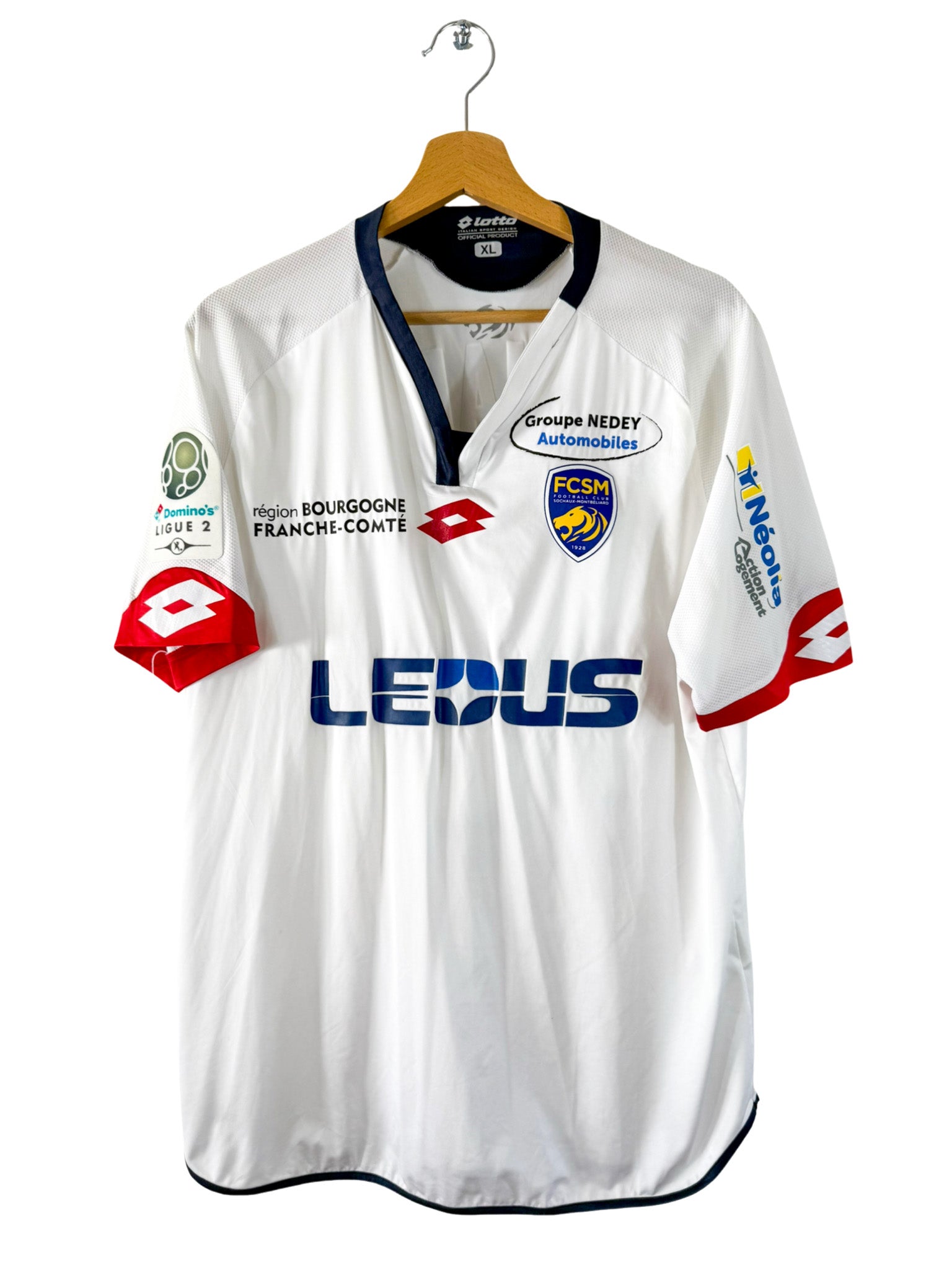 2016/2017 - Camiseta local del FC Sochaux-Montbéliard [#25 Senhadji] Lotto *Problema del partido* - Talla XL