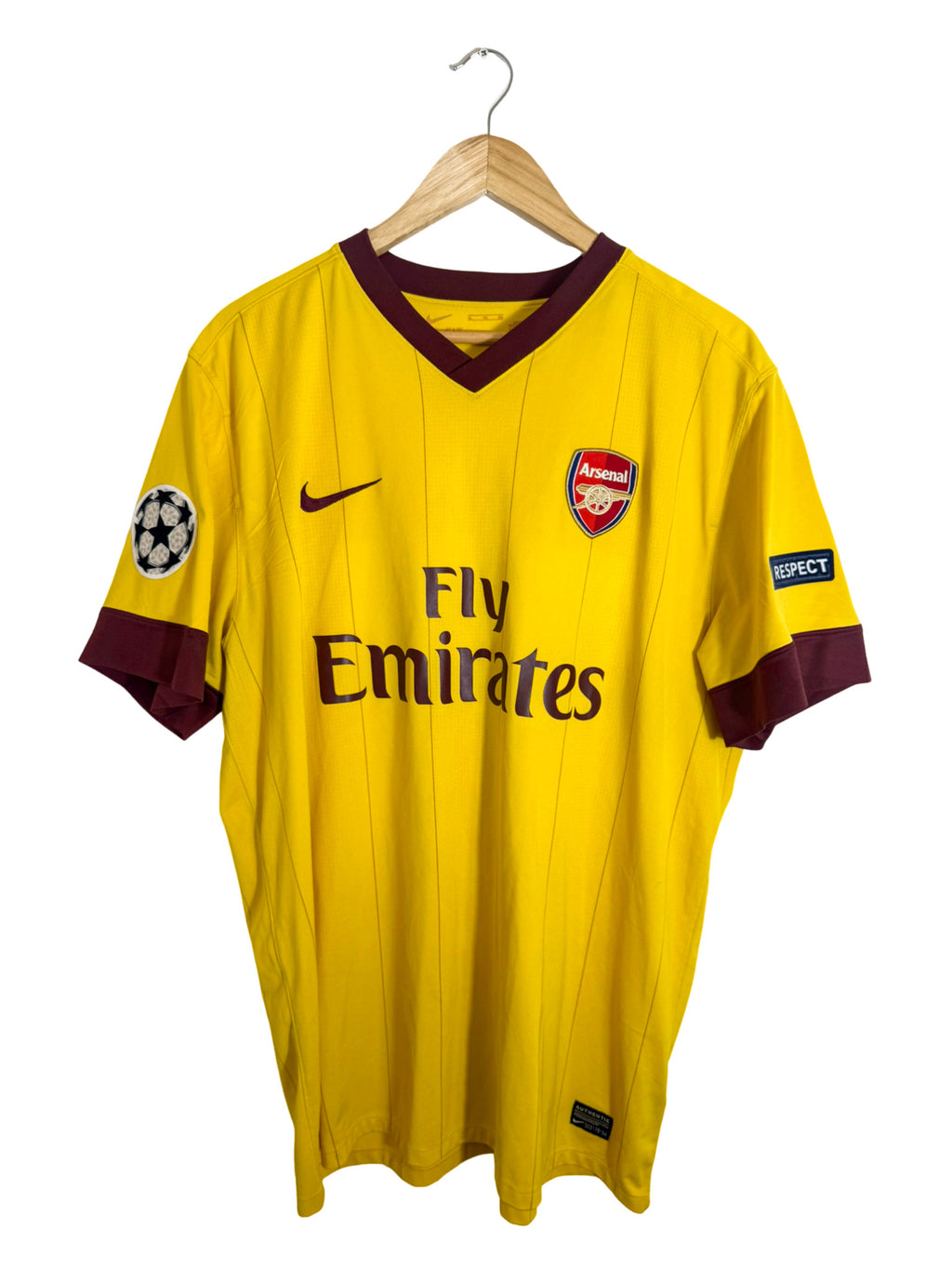 2010/2011 - Maillot Arsenal exterieur [#12 HENRY] - XL