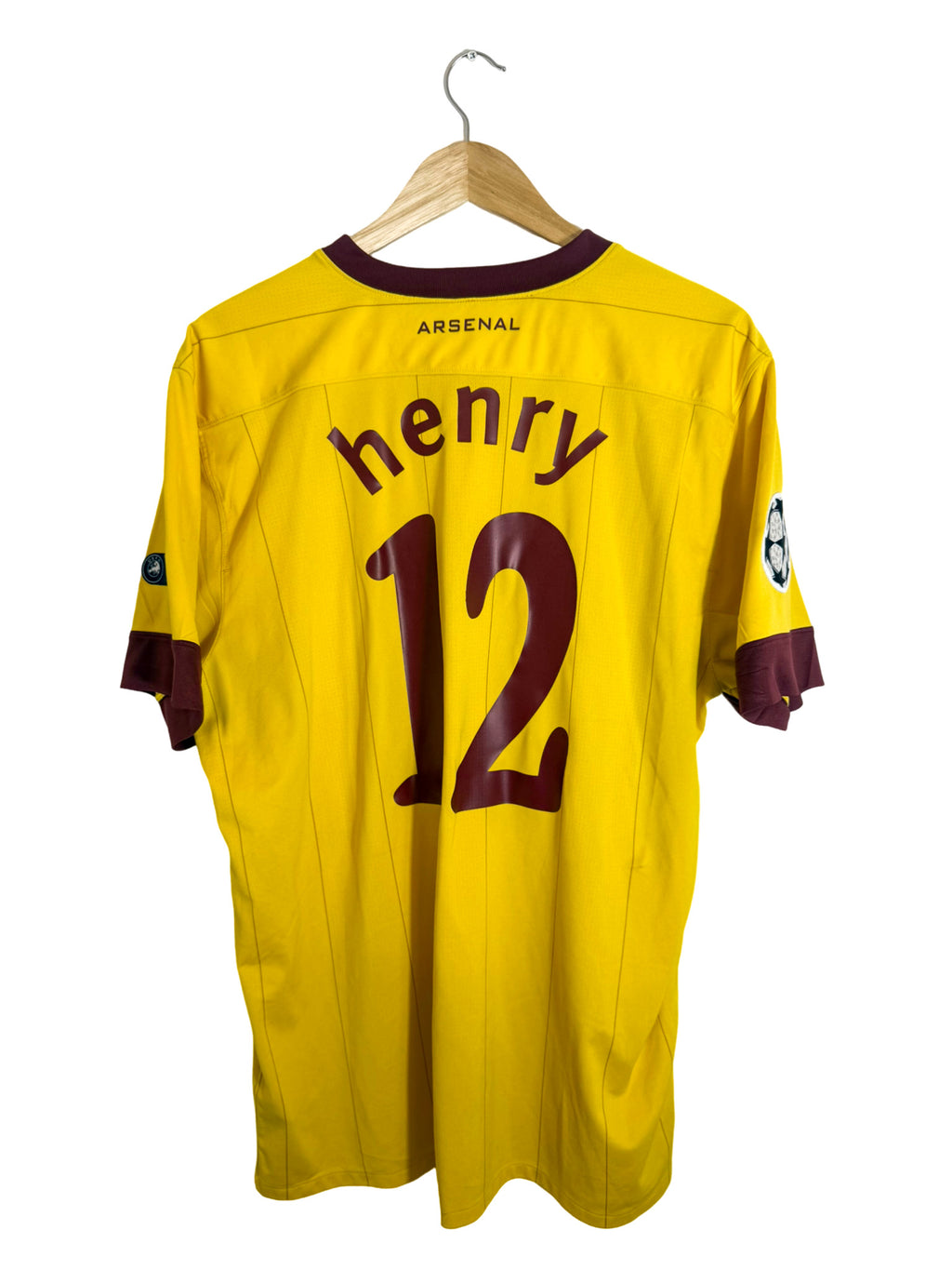 2010/2011 - Maillot Arsenal exterieur [#12 HENRY] - XL