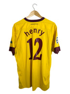 2010/2011 - Maillot Arsenal exterieur [#12 HENRY] - XL
