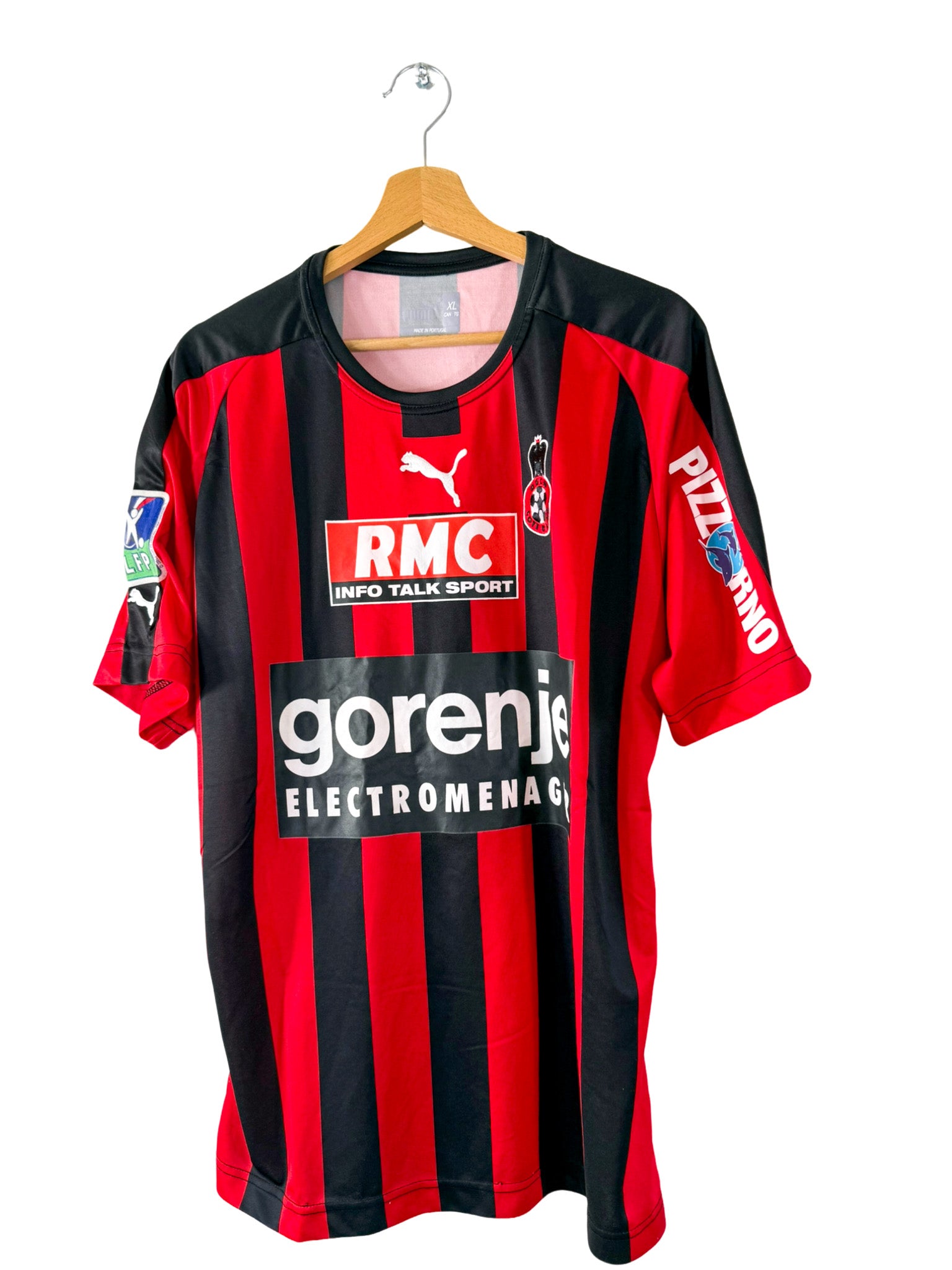 2004/2005 - Camiseta de local del OGC Nice [#34] Puma *Edición del partido* - Talla XL